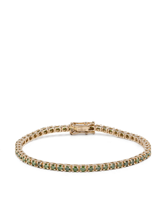 14kt yellow gold Spectra tennis bracelet