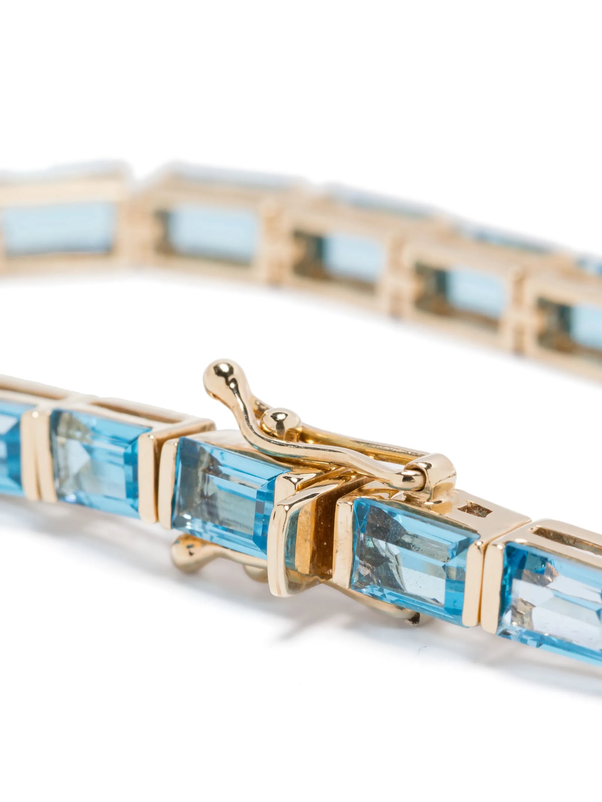 14kt yellow gold Creo topaz bracelet
