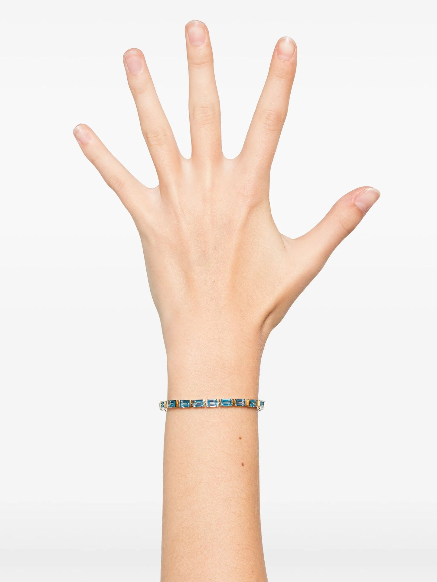 14kt yellow gold Creo topaz bracelet