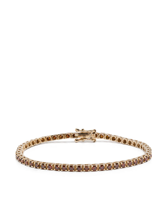 14kt yellow gold Spectra tennis bracelet