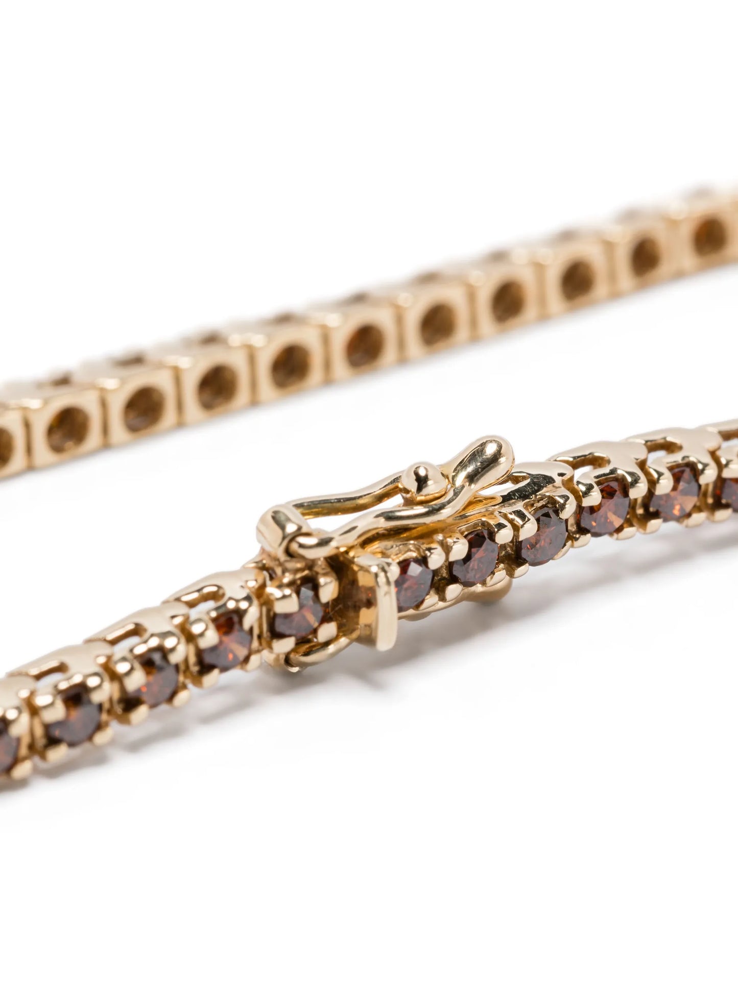 14kt yellow gold Spectra tennis bracelet