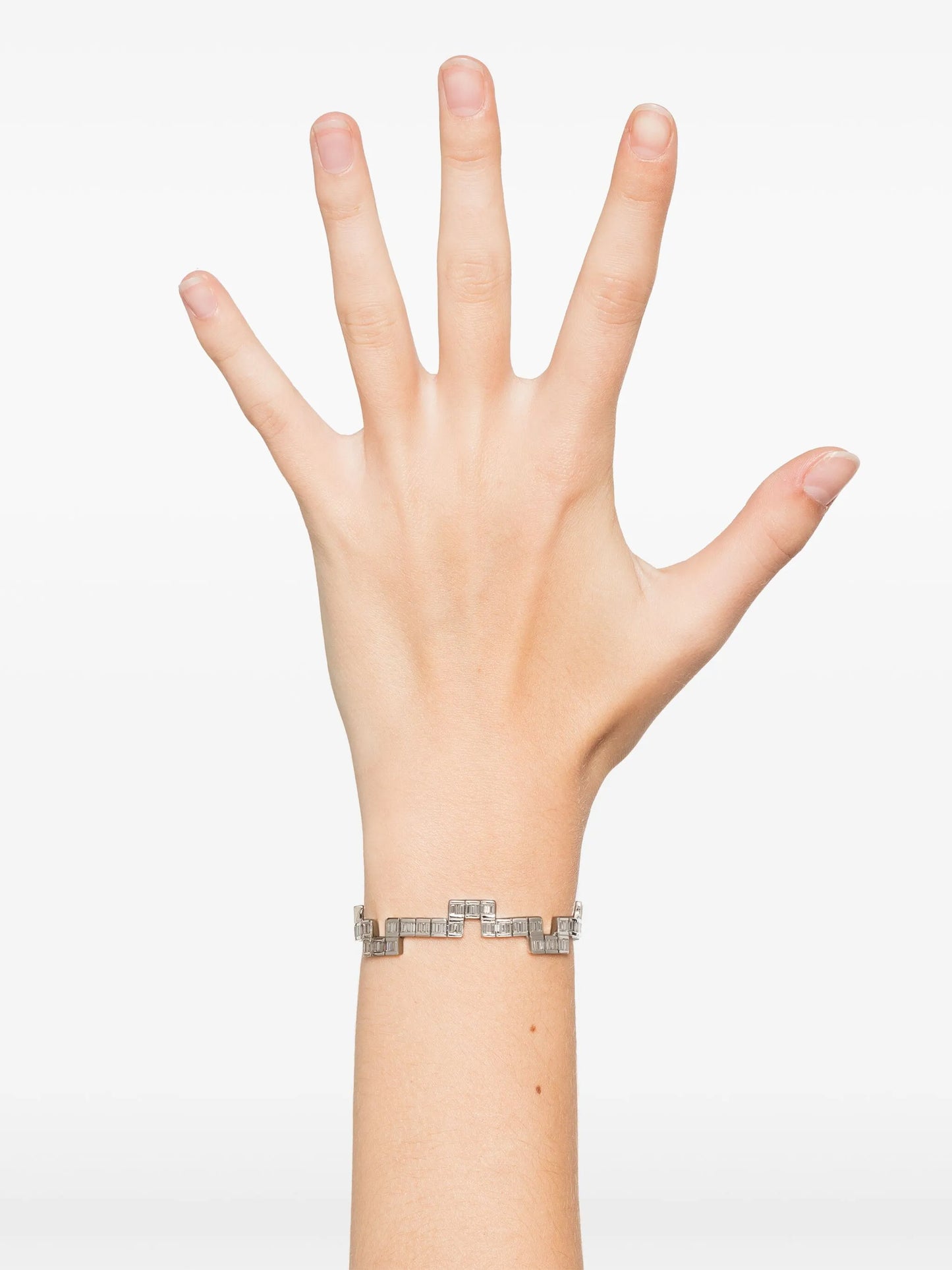 14kt white gold Creo diamond bracelet