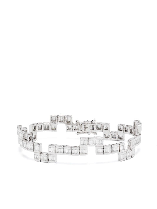 14kt white gold Creo diamond bracelet