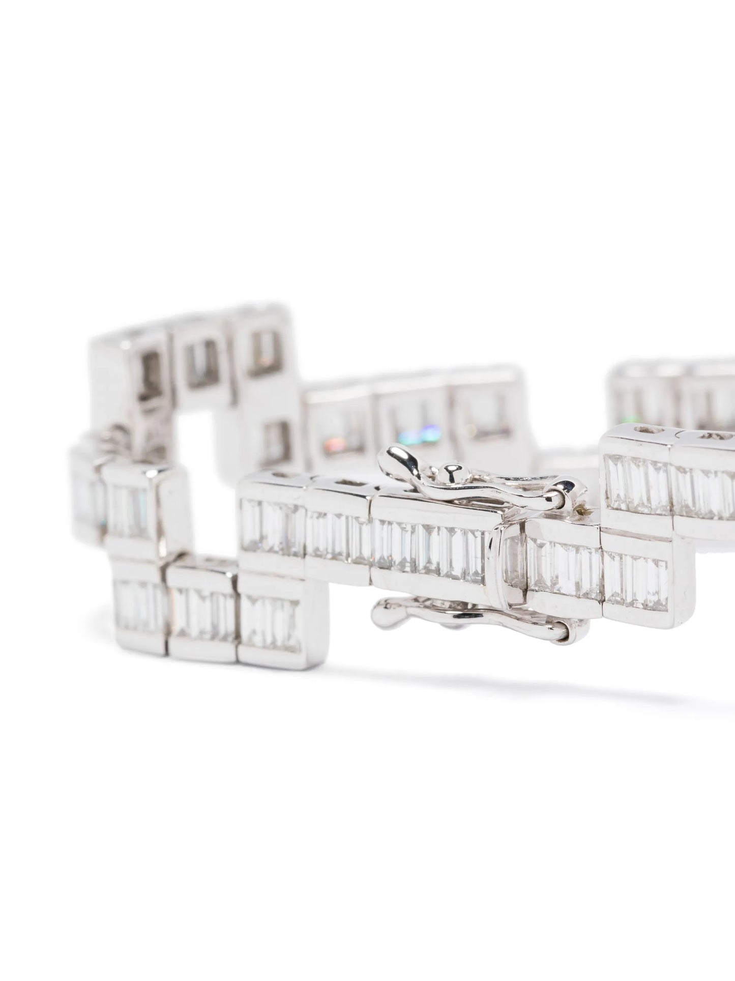 14kt white gold Creo diamond bracelet