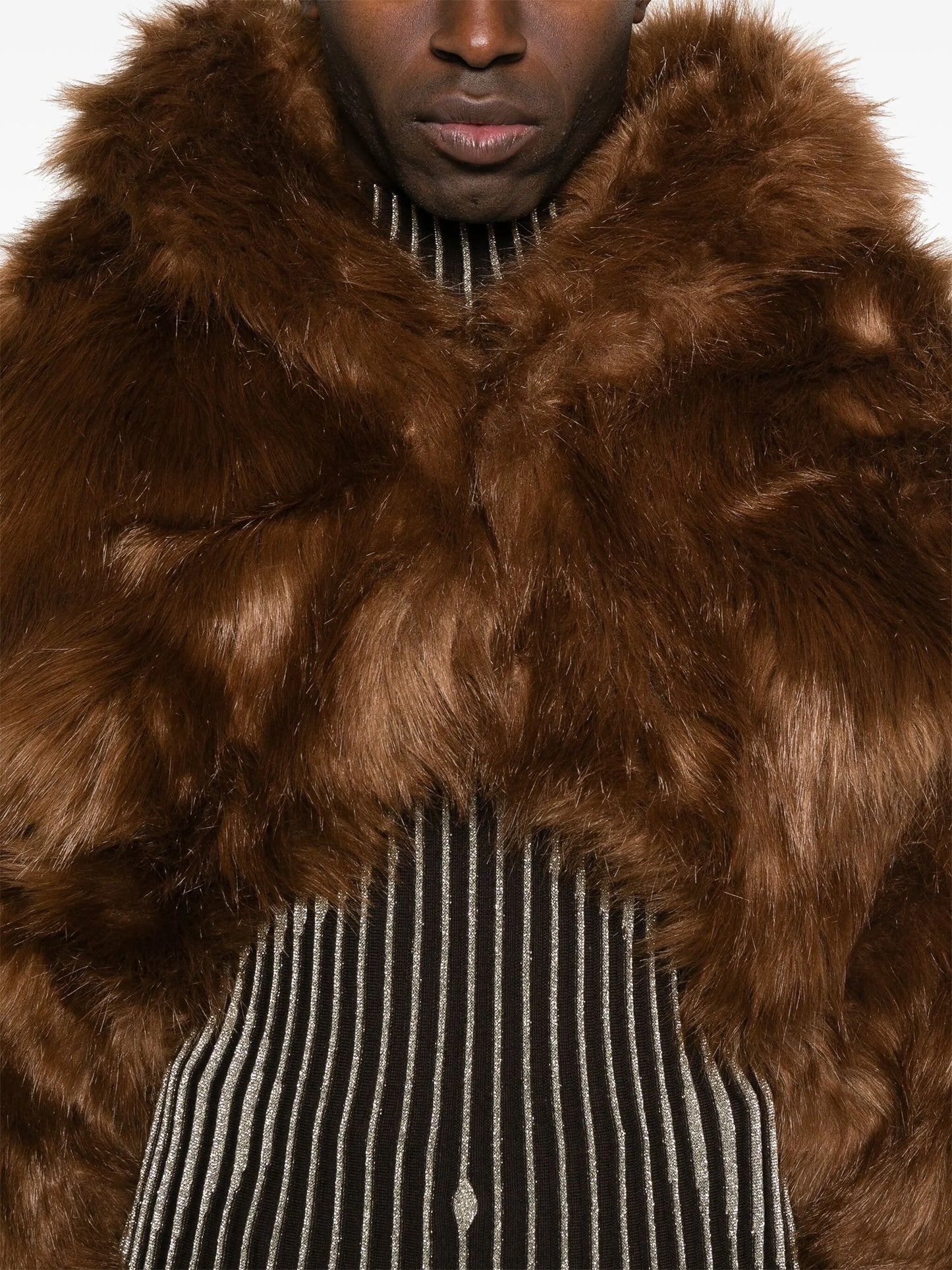 Vicinity faux-fur jacket