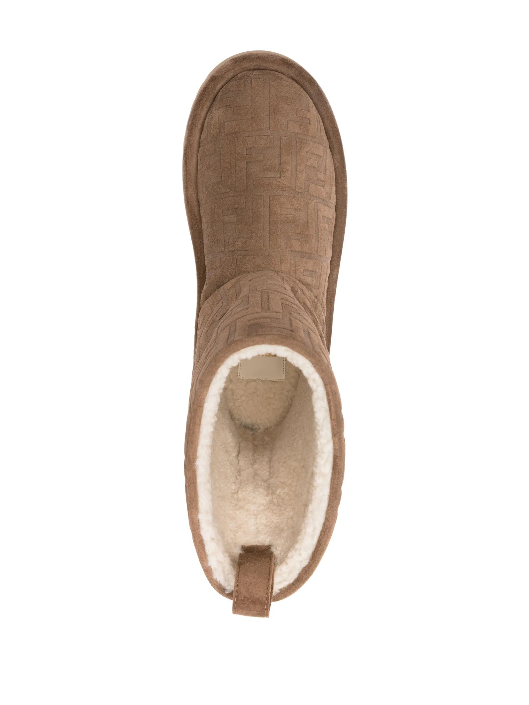 FF jacquard boots
