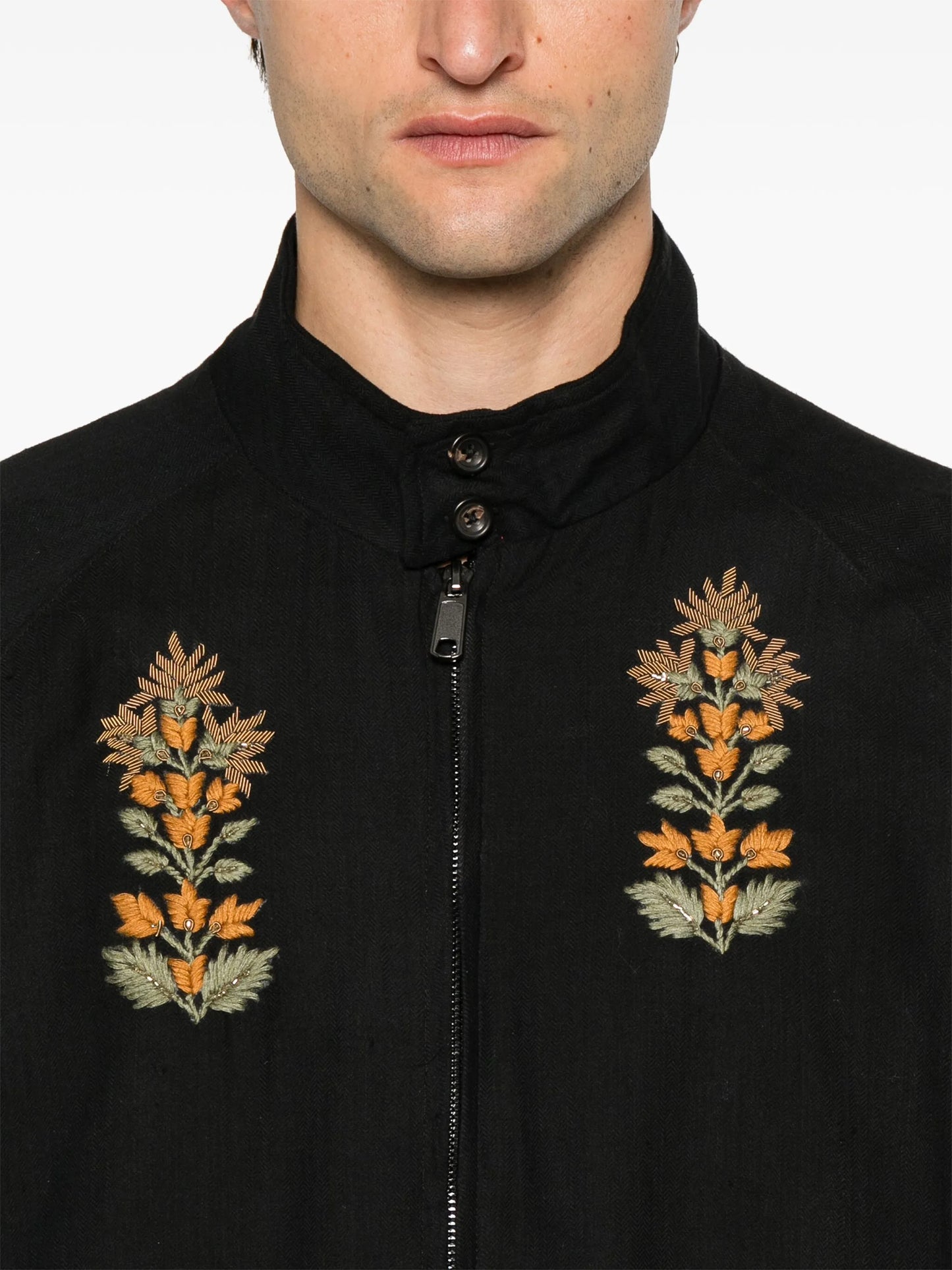 x Baracuta hand-embroidered jacket