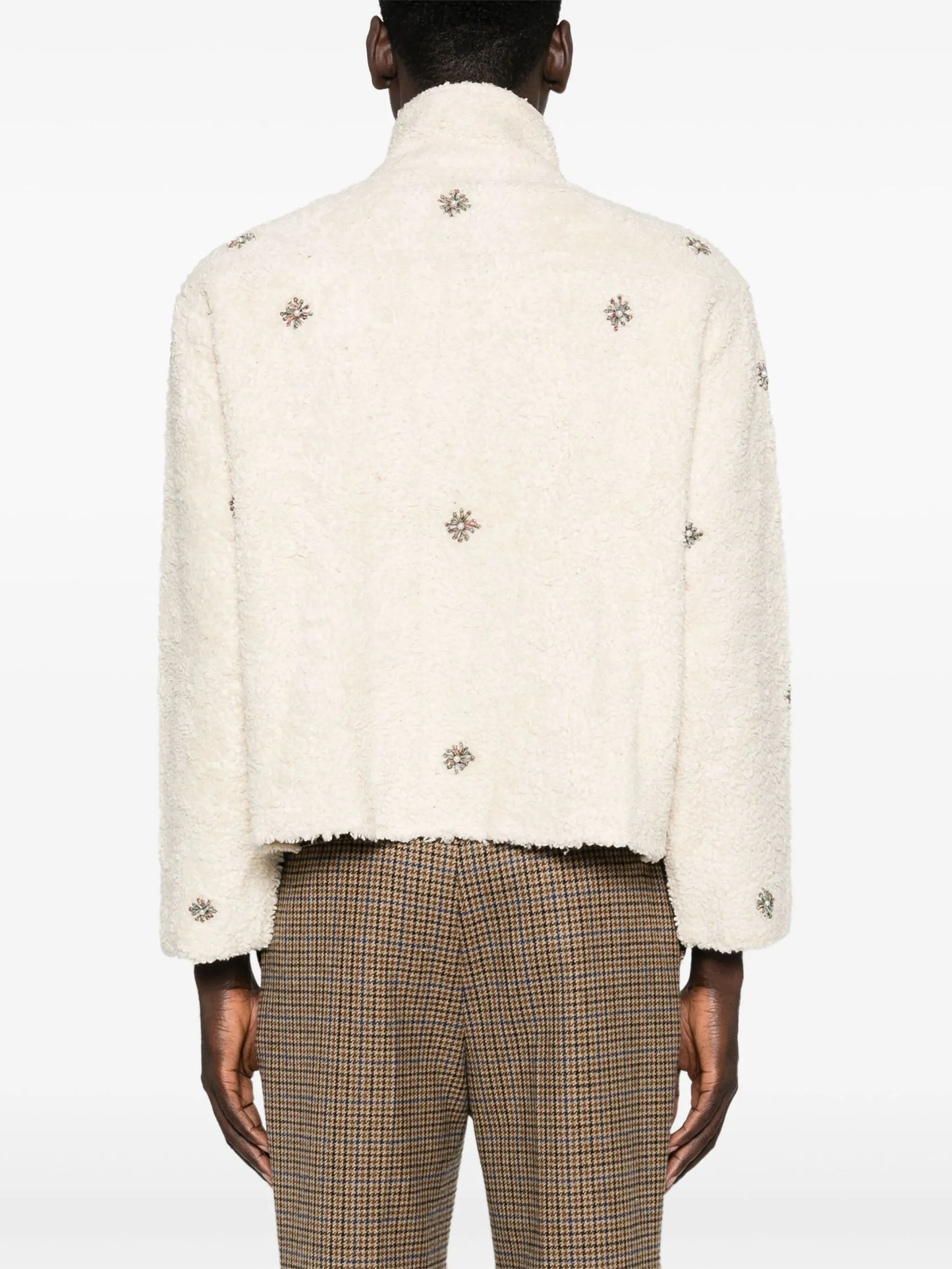 faux-shearling jacket