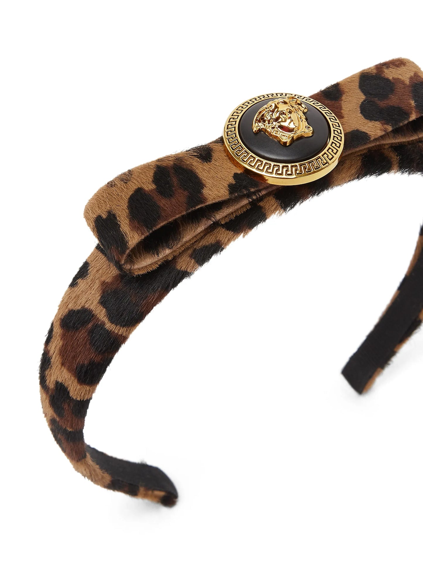 Gianni Ribbon leopard headband