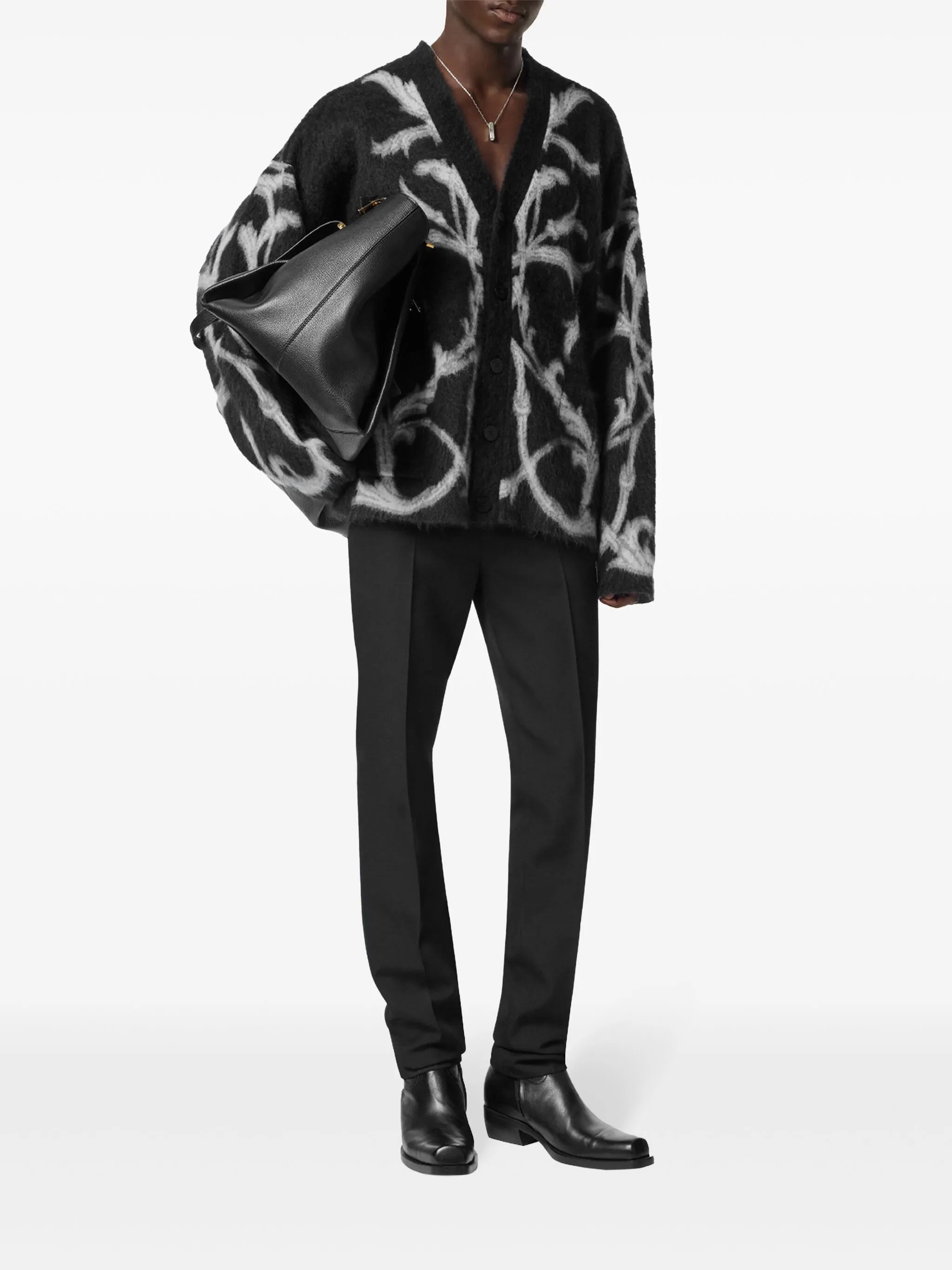 Acanthus Leaves cardigan