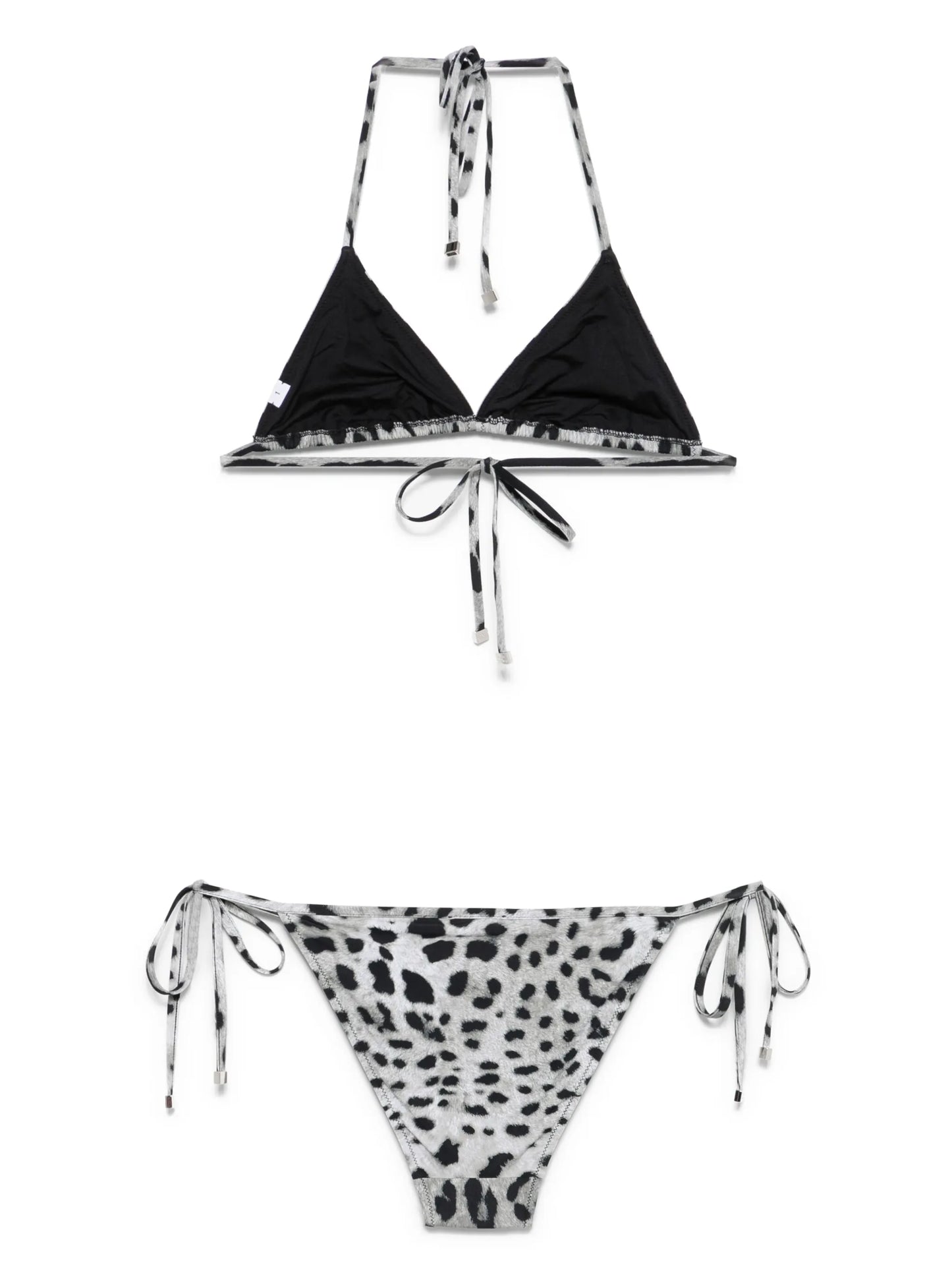 leopard-print bikini