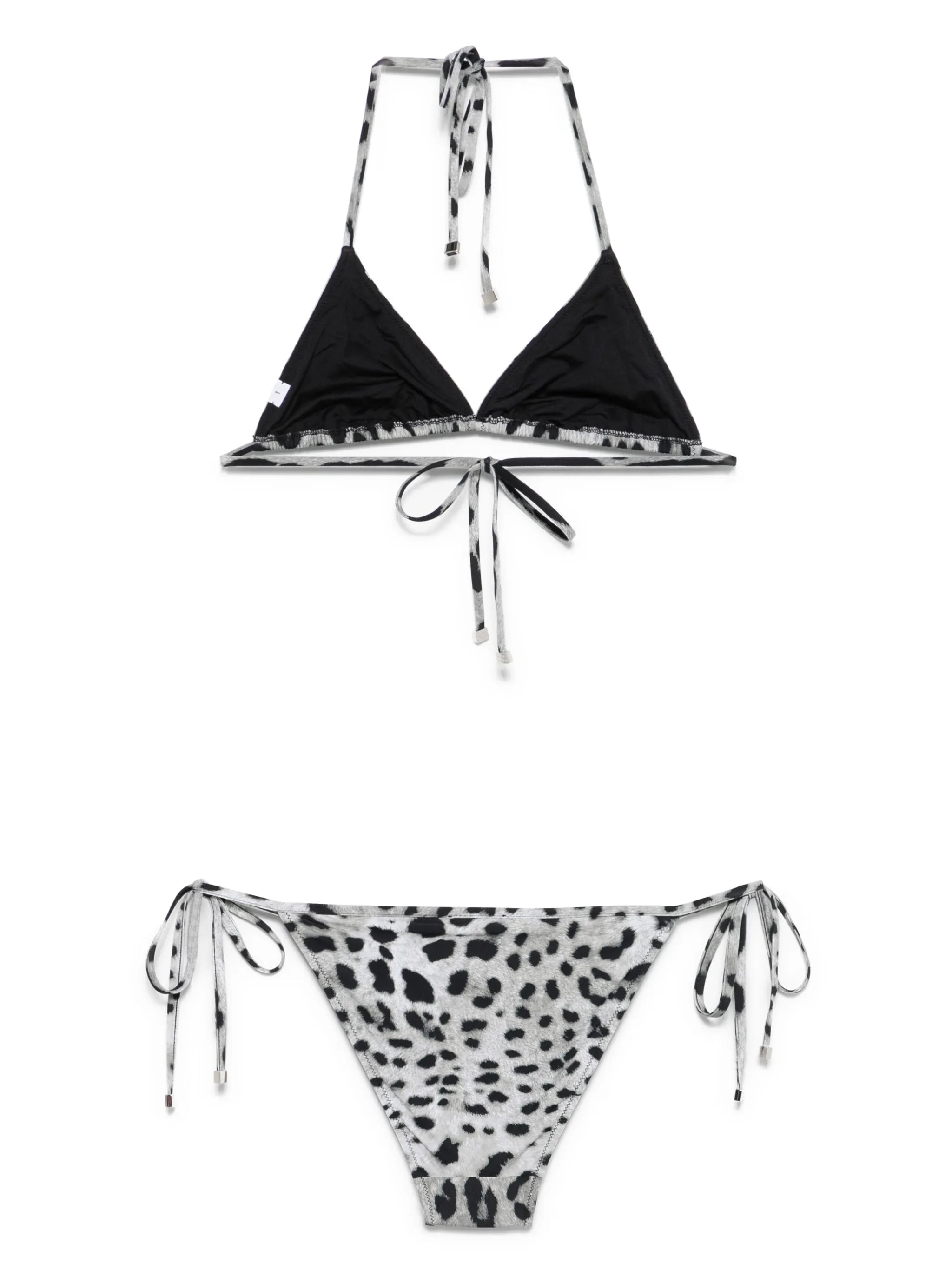 leopard-print bikini
