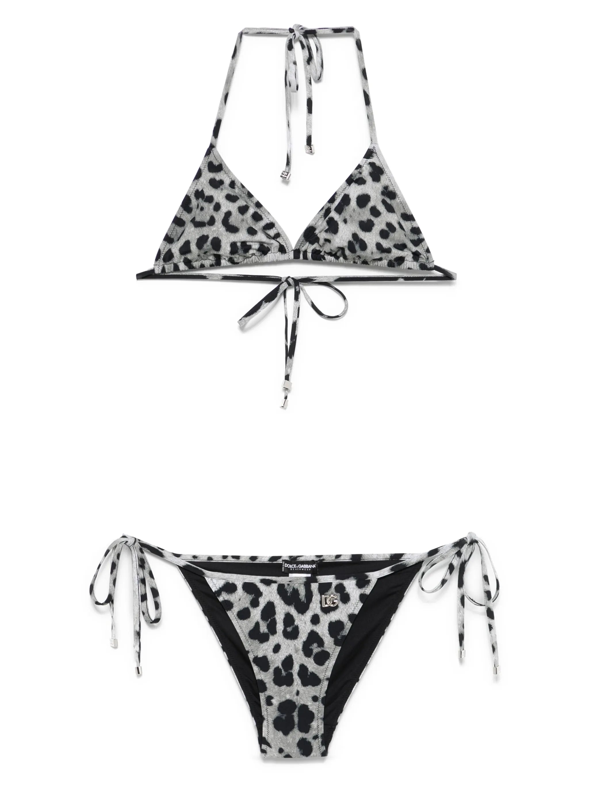 leopard-print bikini