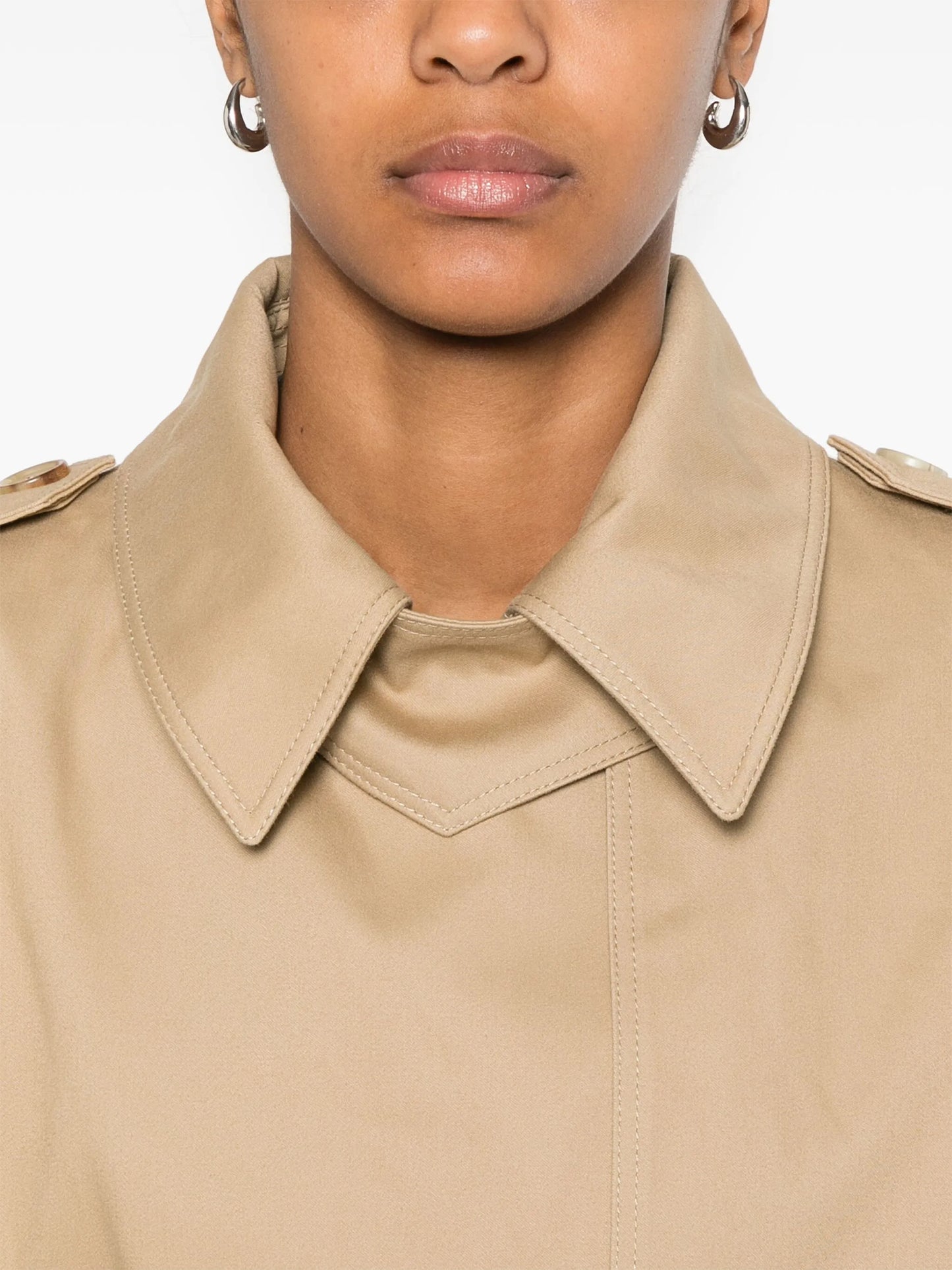 belted trench coat