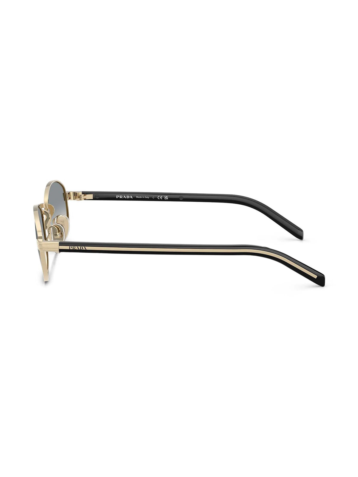 oval-frame sunglasses