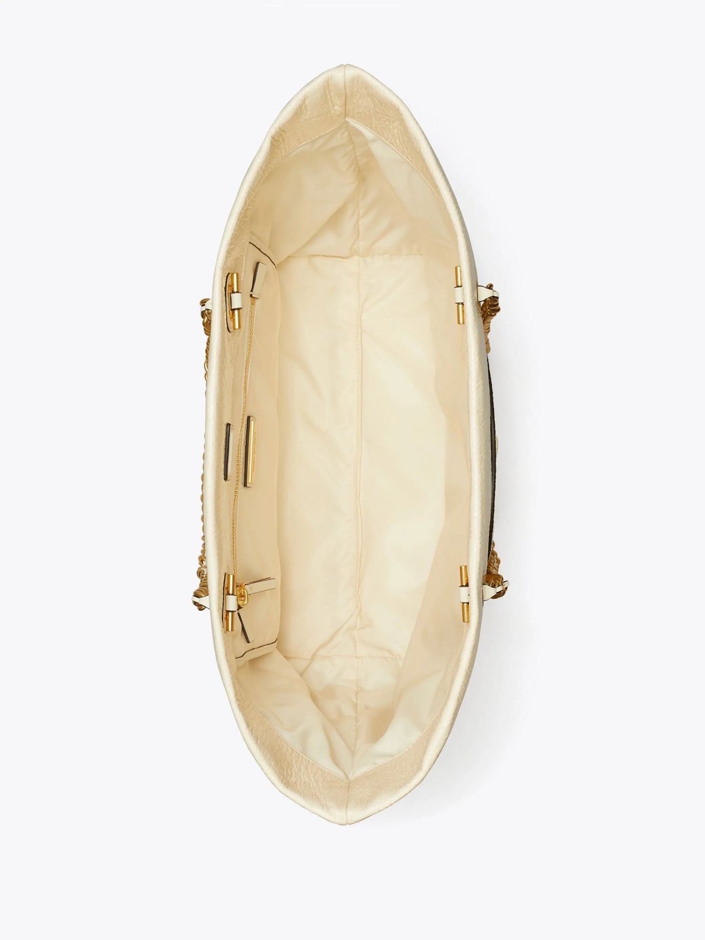 Ella Chain patent-leather tote bag