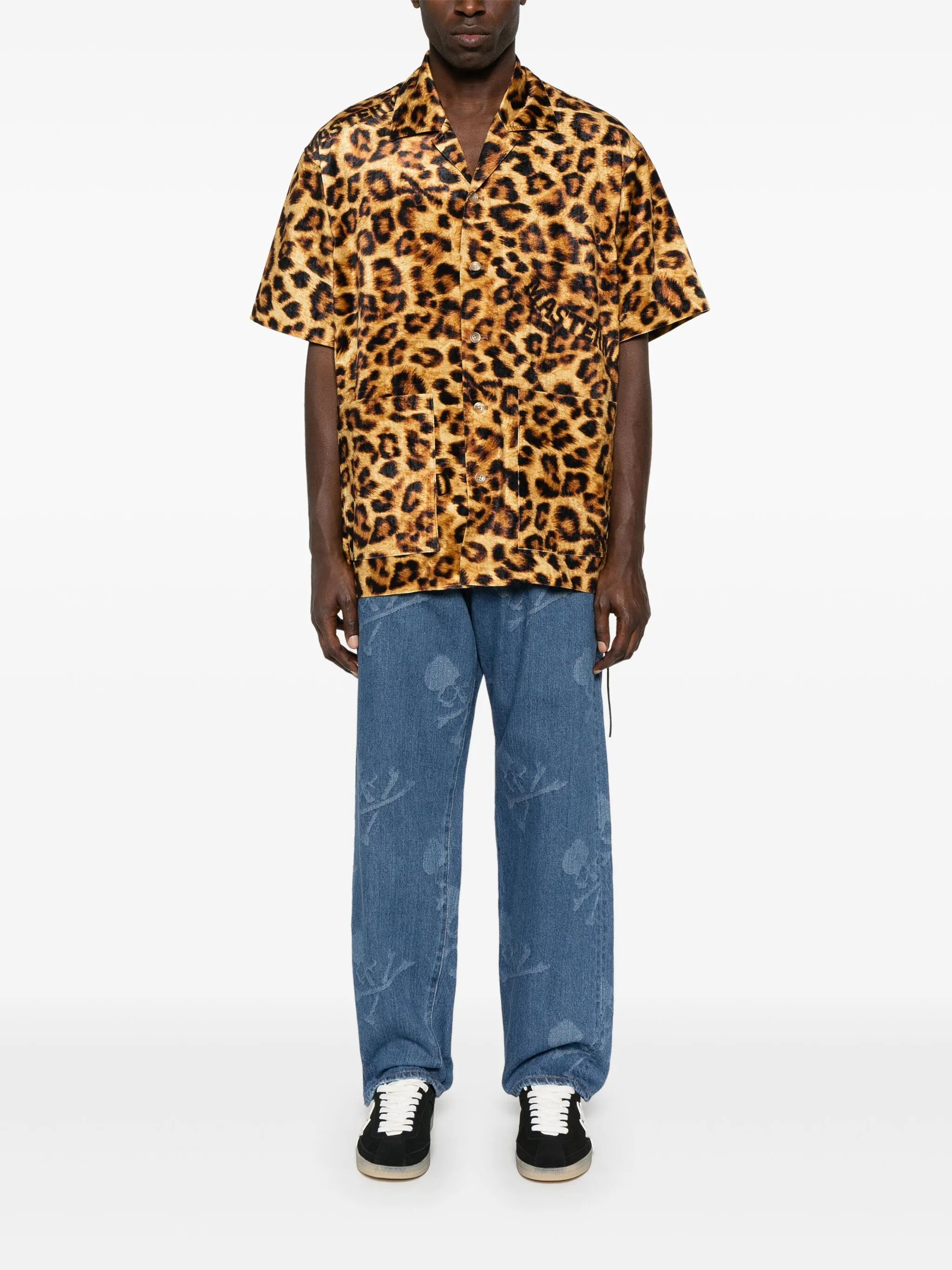 leopard-print shirt
