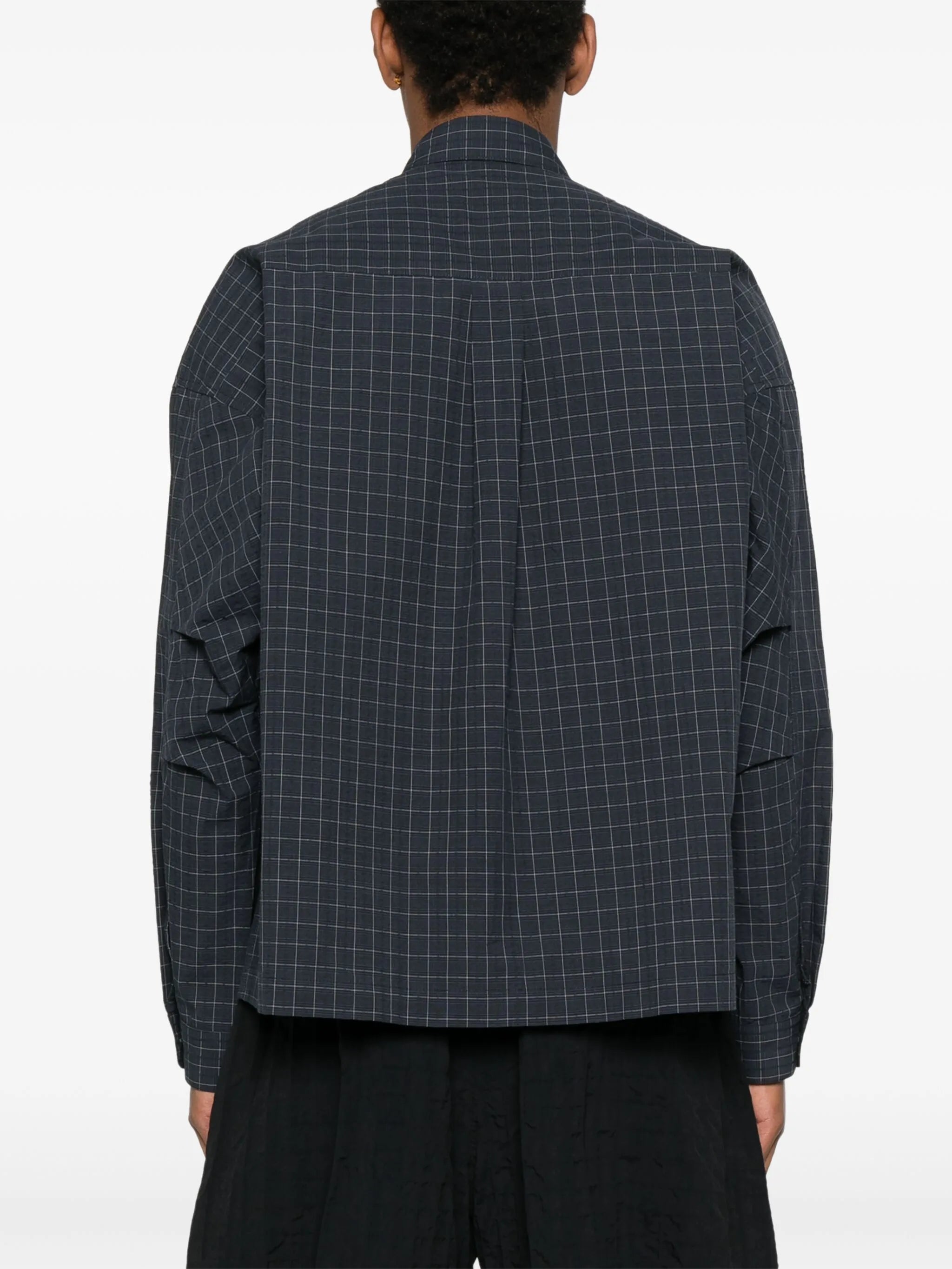 checked shirt