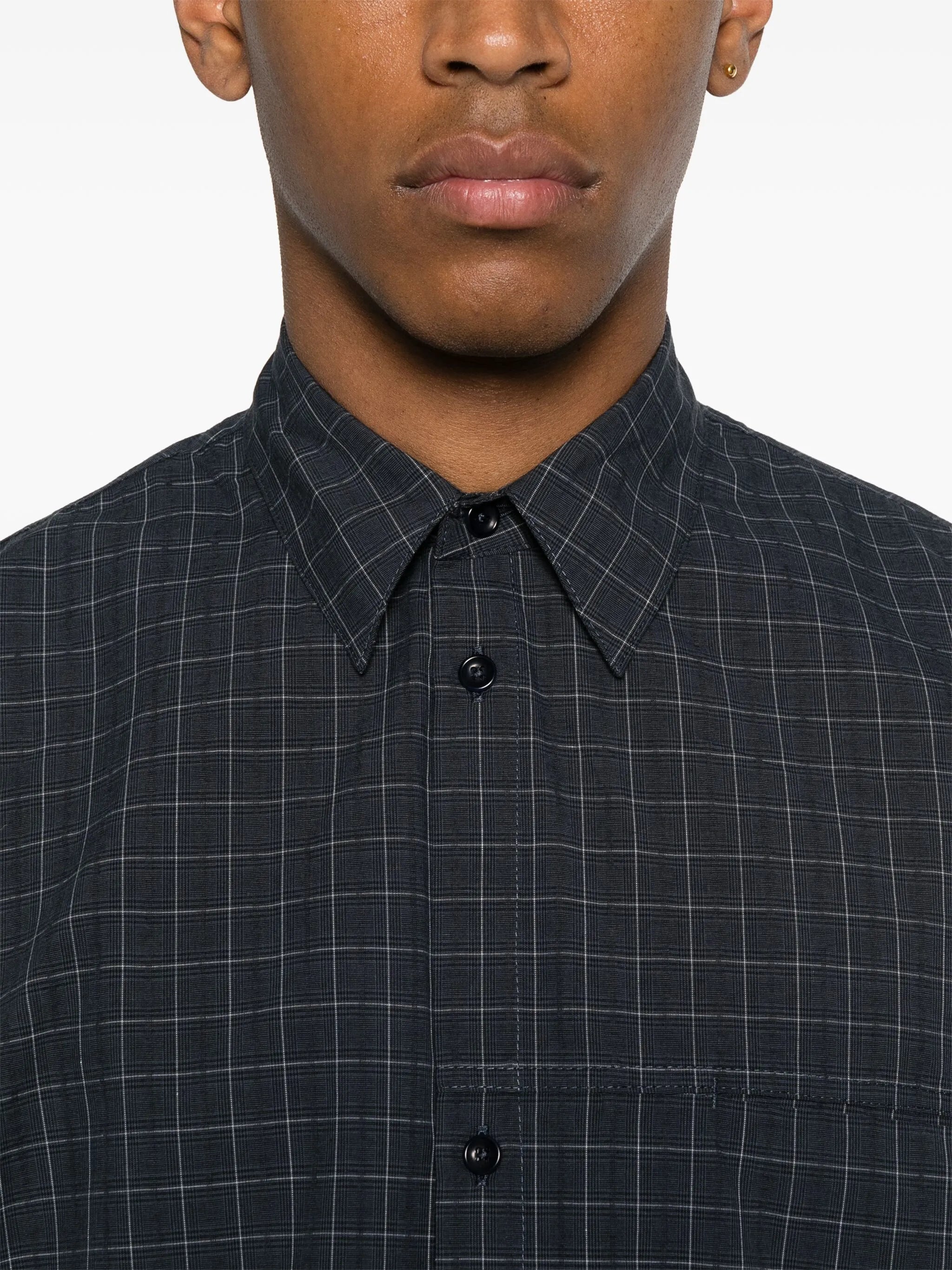 checked shirt