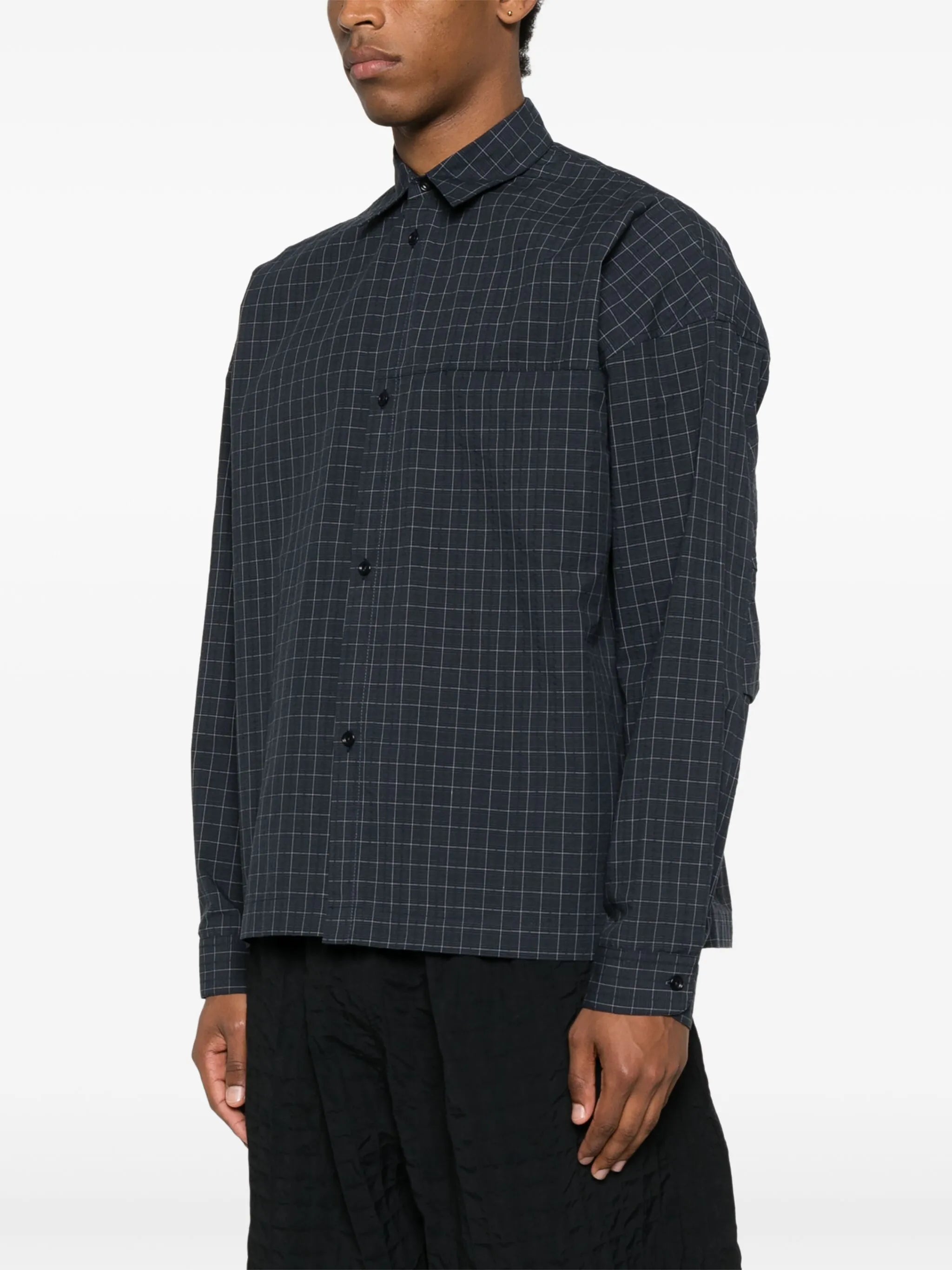 checked shirt