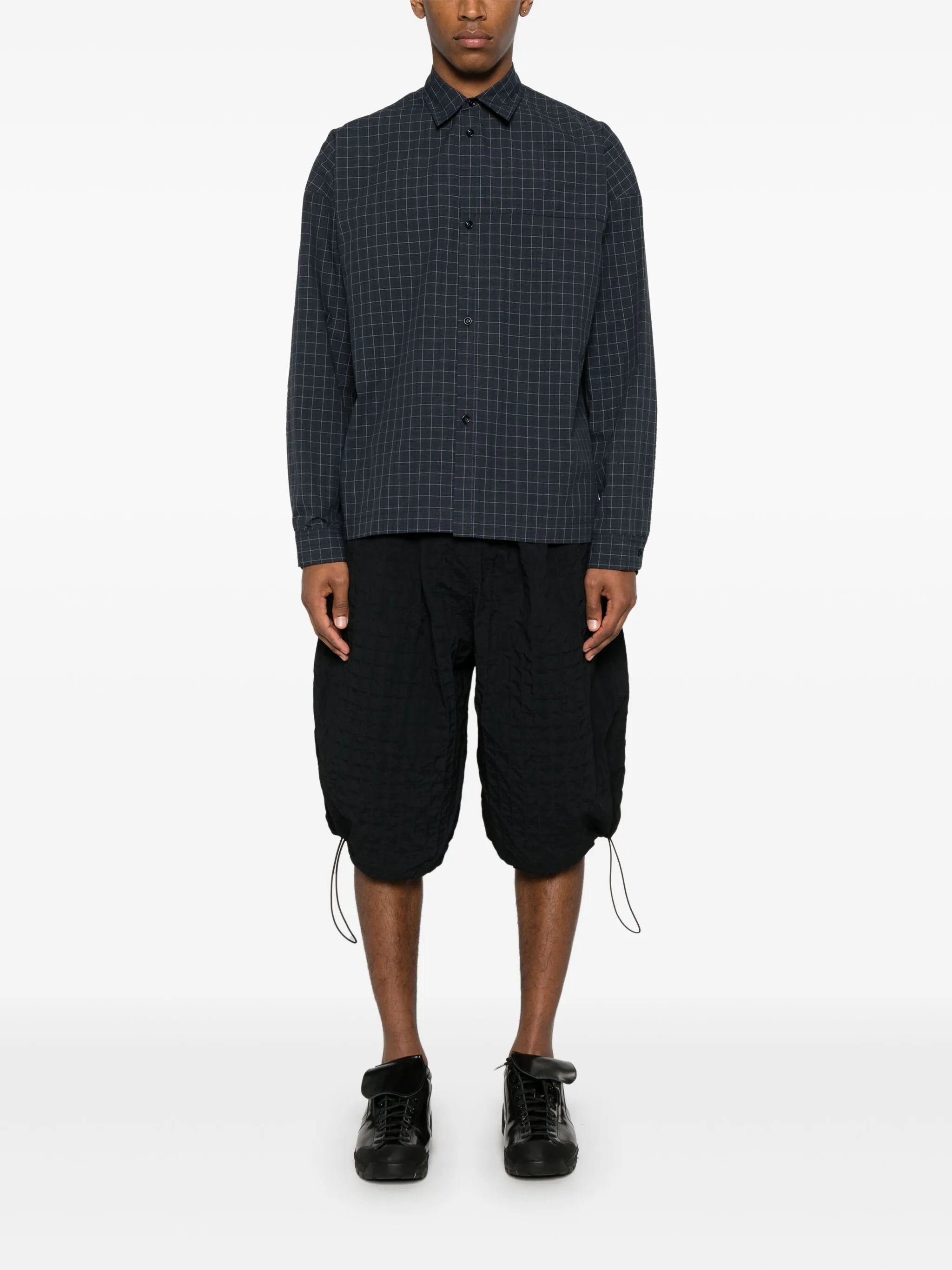 checked shirt