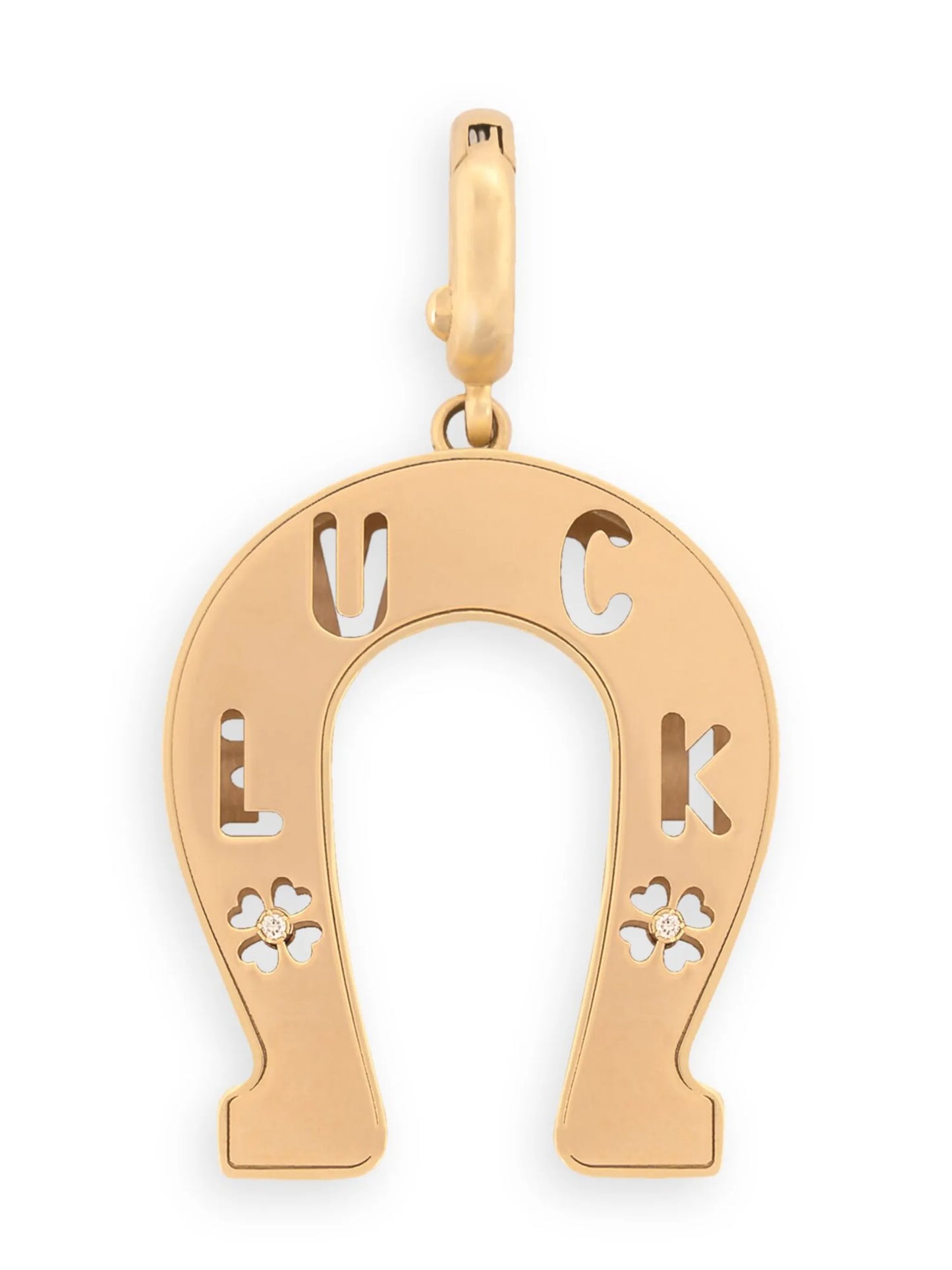 18kt yellow gold Bruno pendant