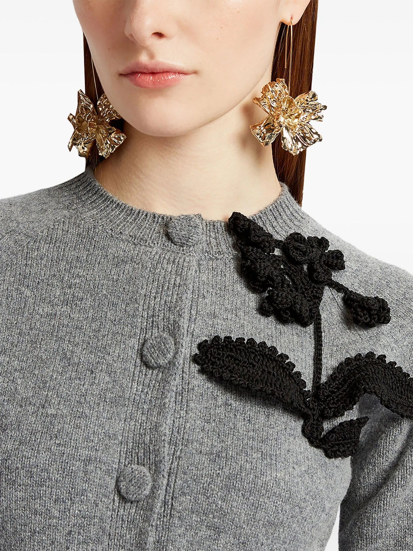 cropped cardigan