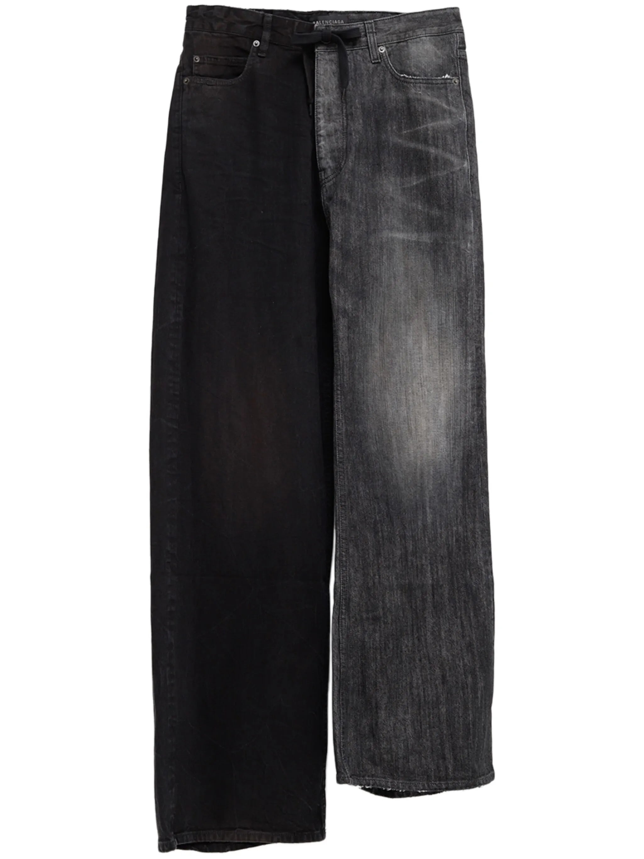 asymmetric jeans