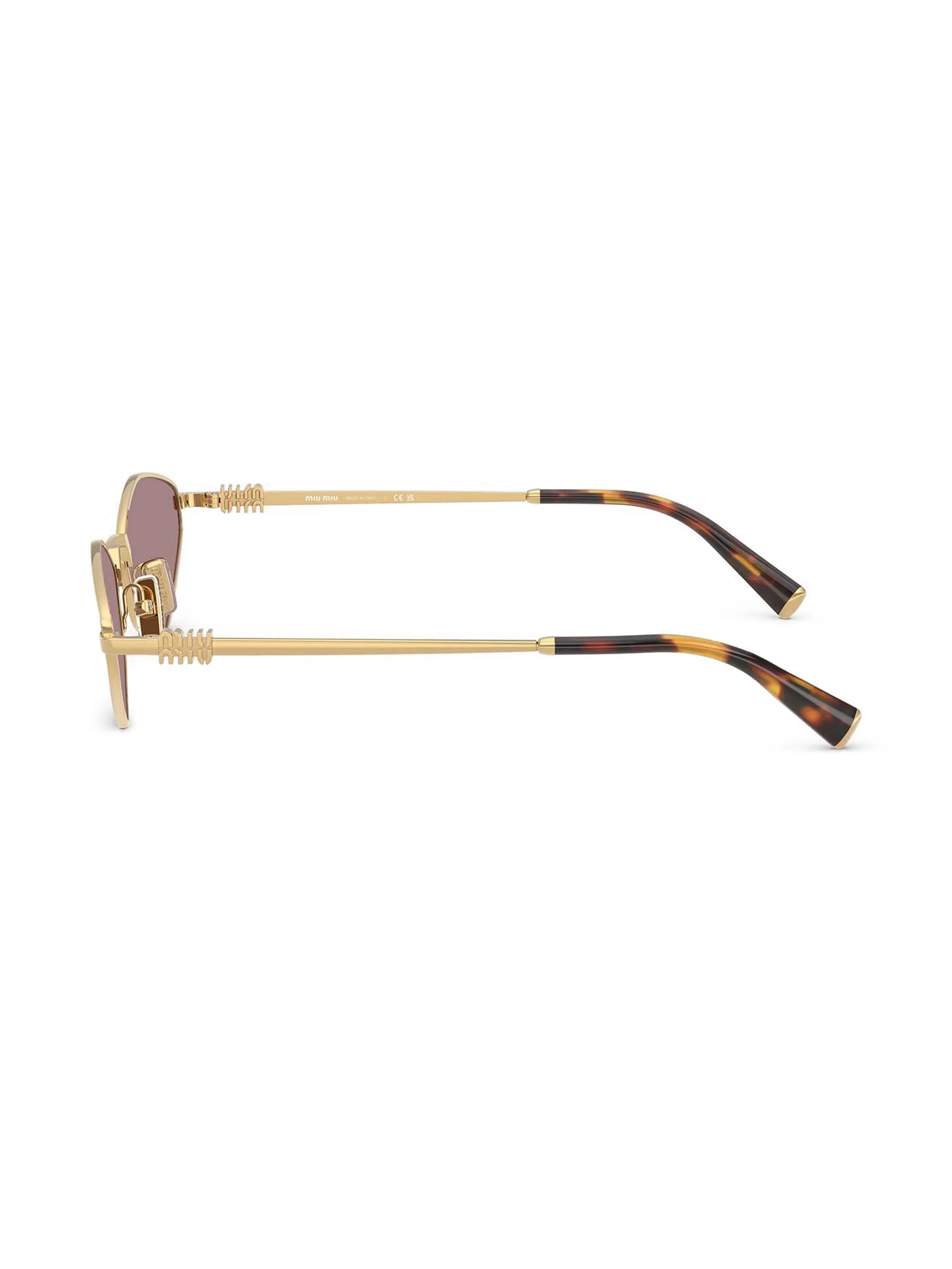 geometric-frame sunglasses