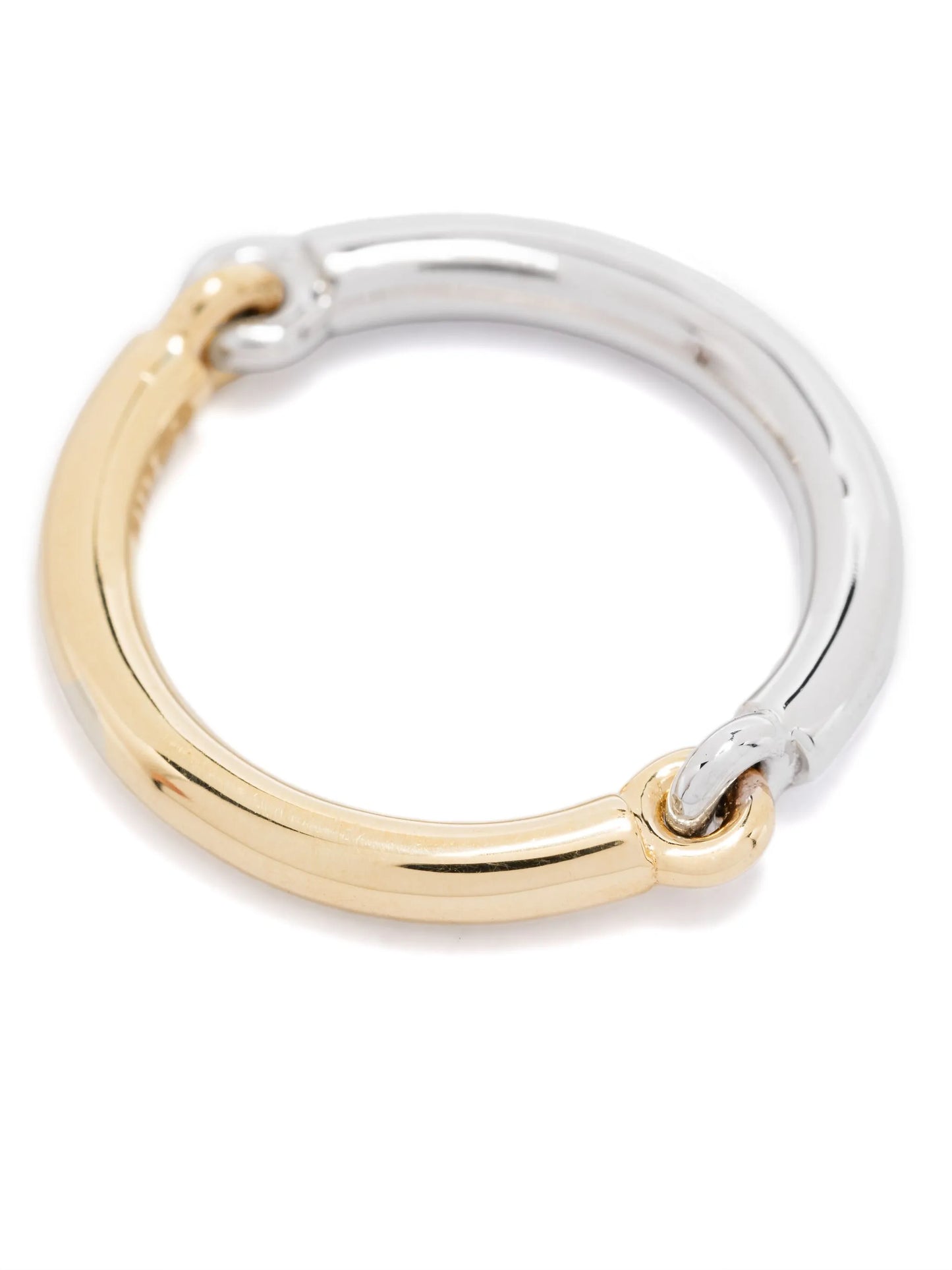 18K yellow and white gold Aquila ring