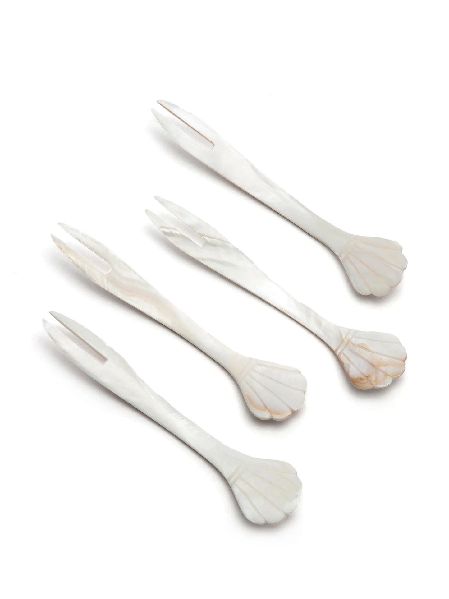 mother-of-pearl seafood pick (set of four)