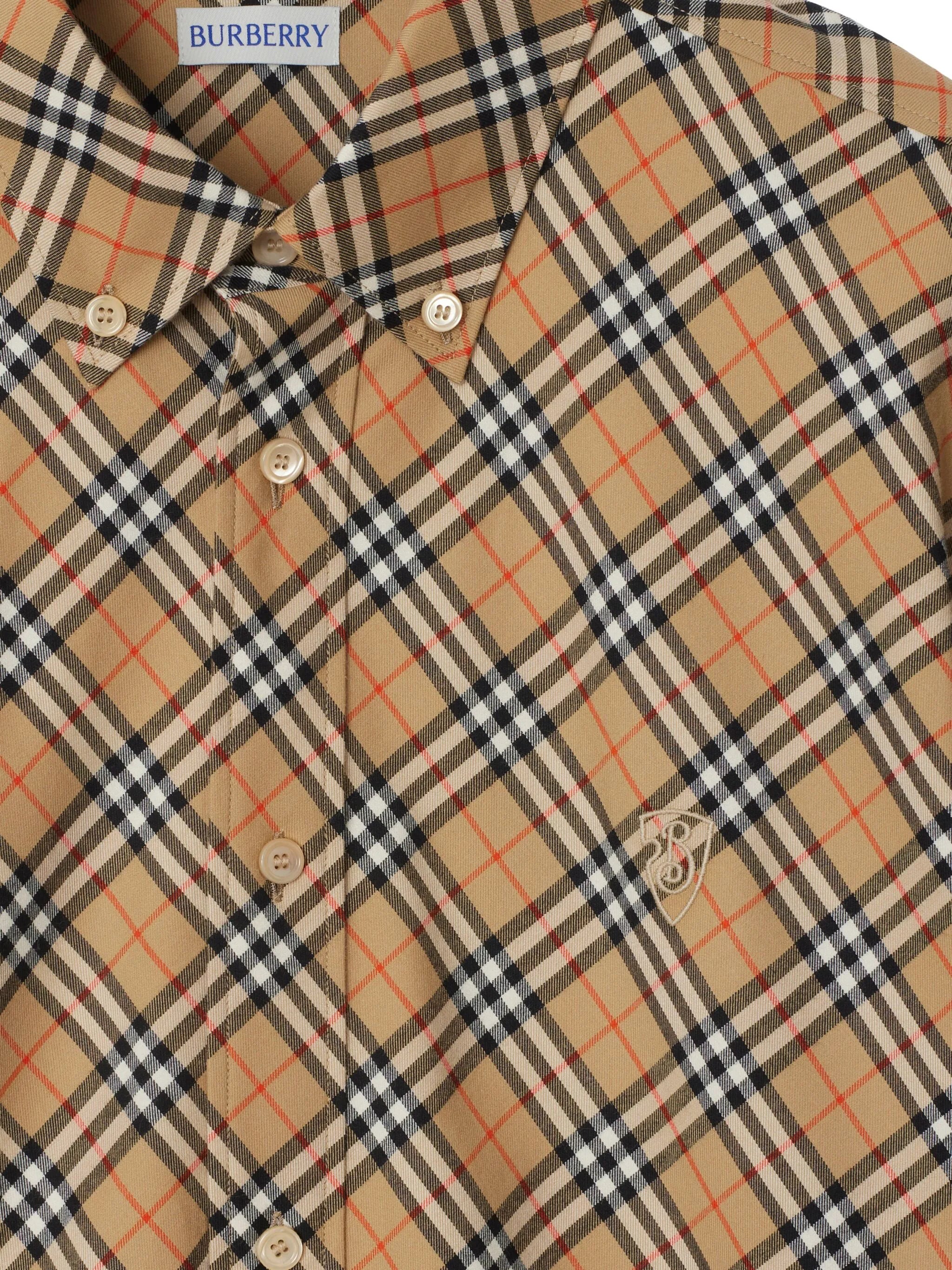 Vintage Check cotton shirt