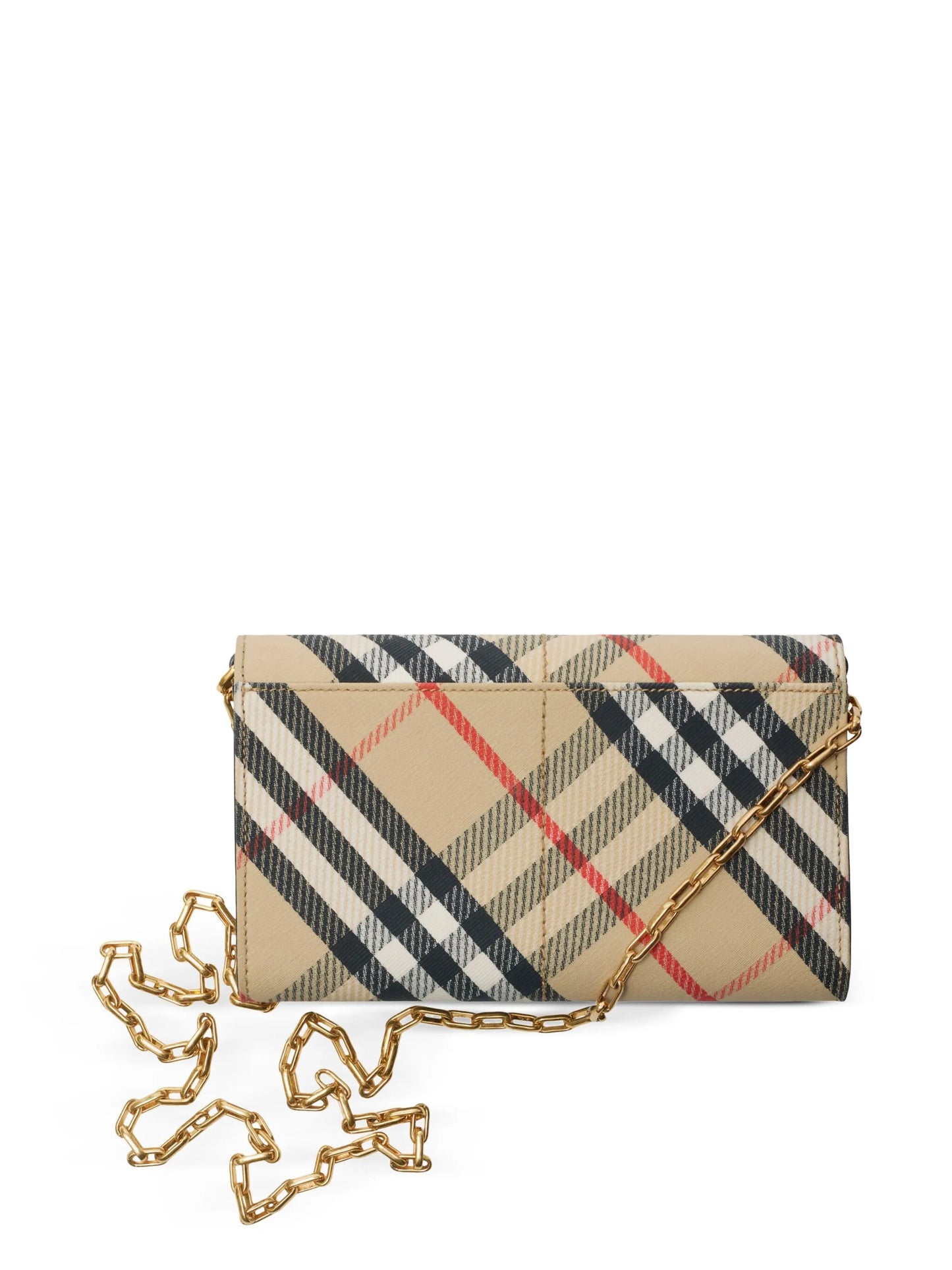 checked mini bag