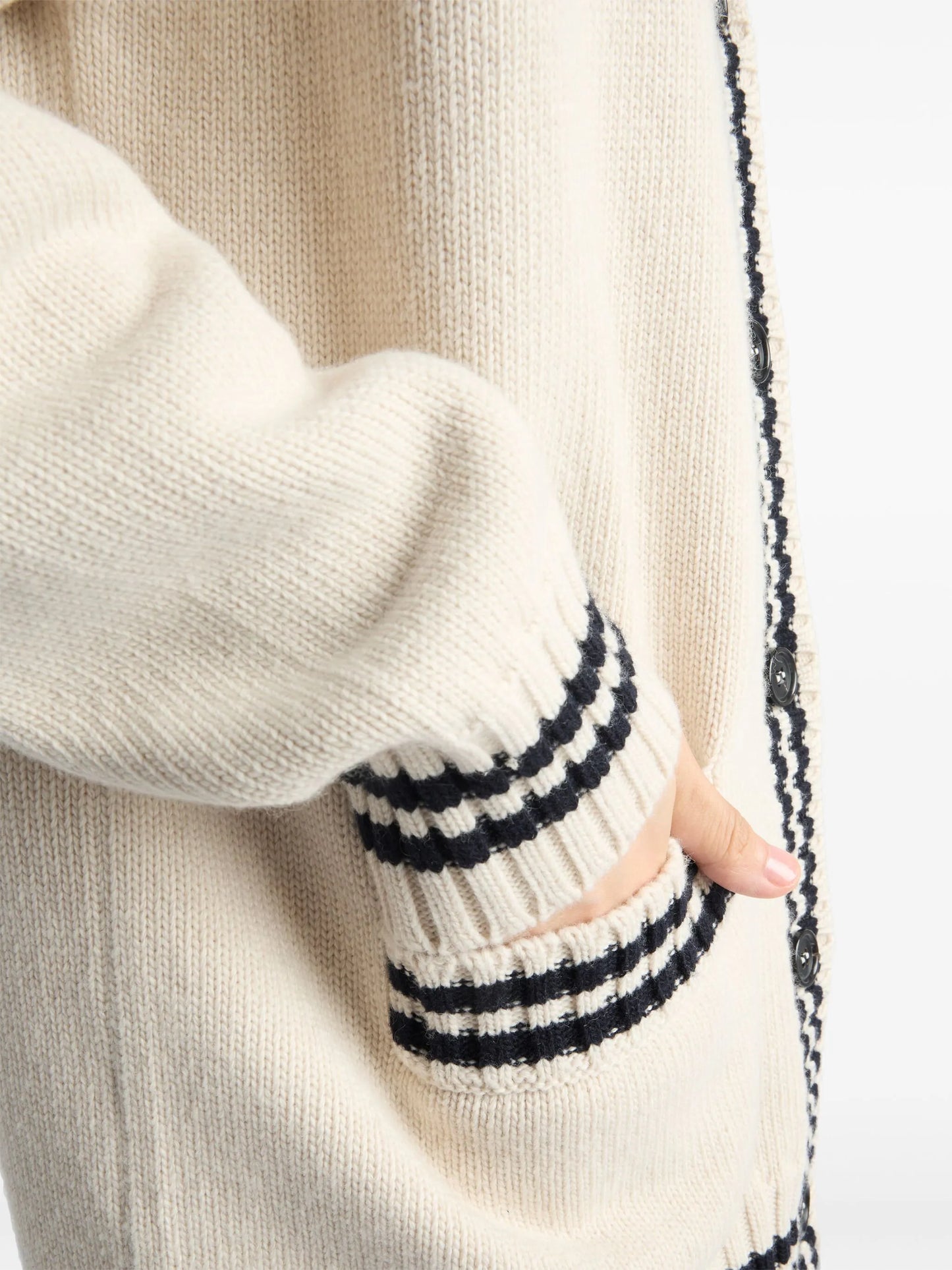Wool and cashmere cardigan
