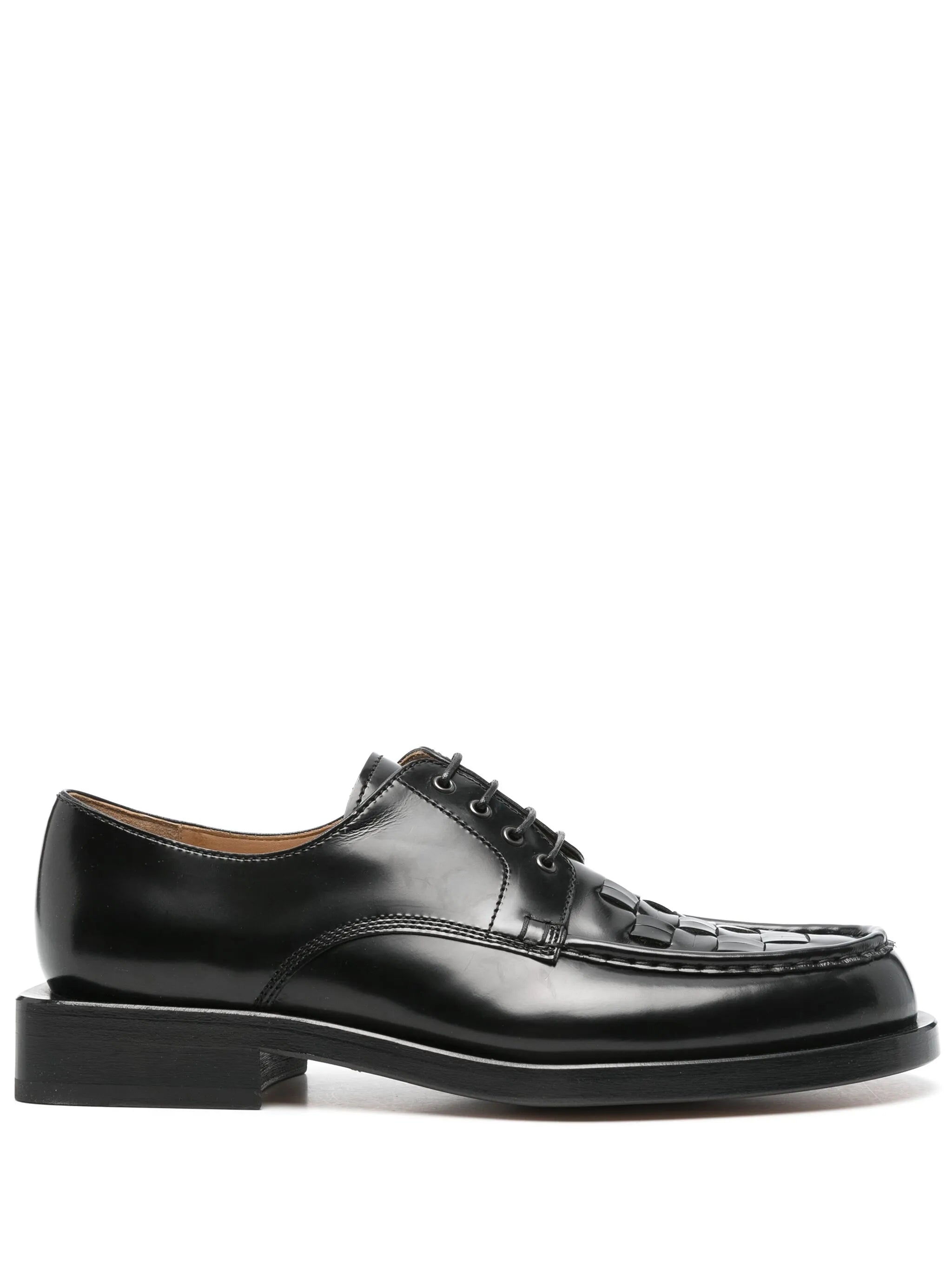 The Woven Derby shoes