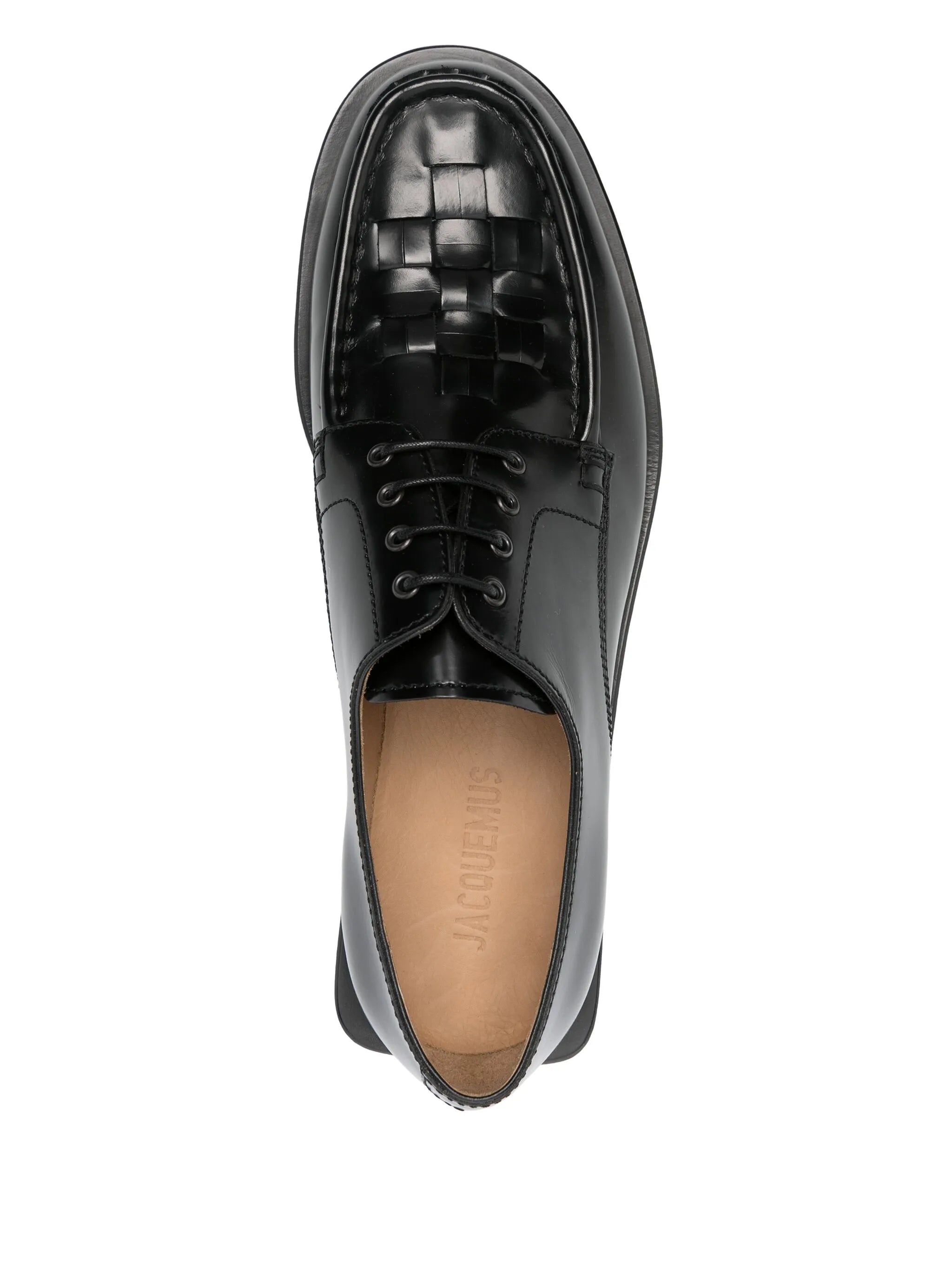 The Woven Derby shoes