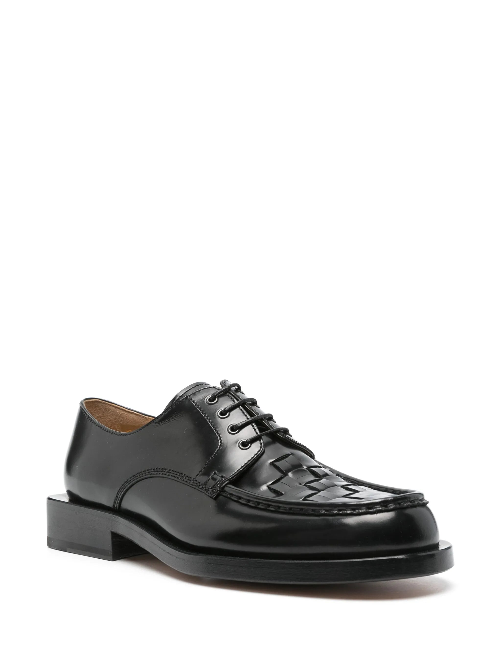 The Woven Derby shoes