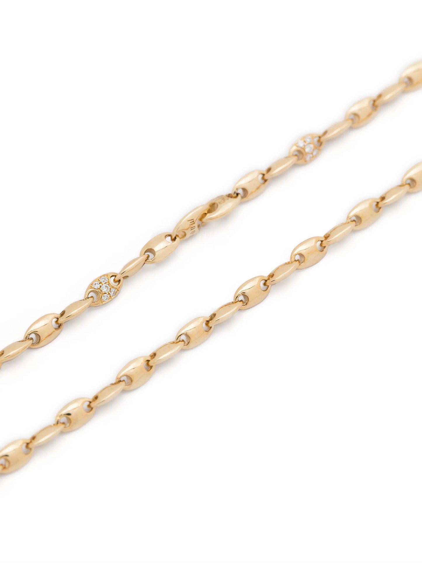 18CT yellow gold Neo diamonds necklace