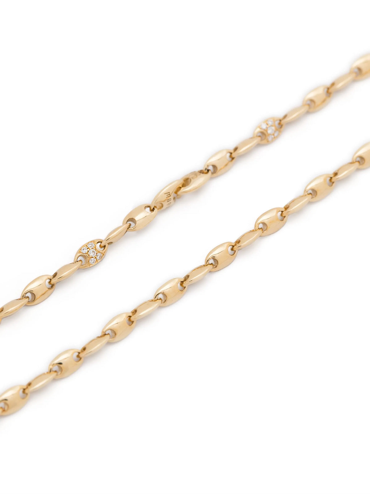 18CT yellow gold Neo diamonds necklace