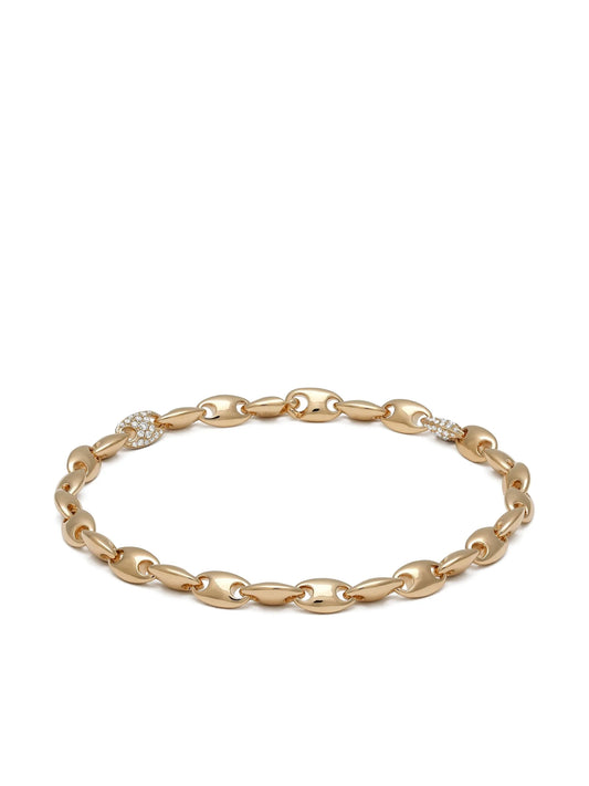 18kt yellow gold Neo diamond bracelet