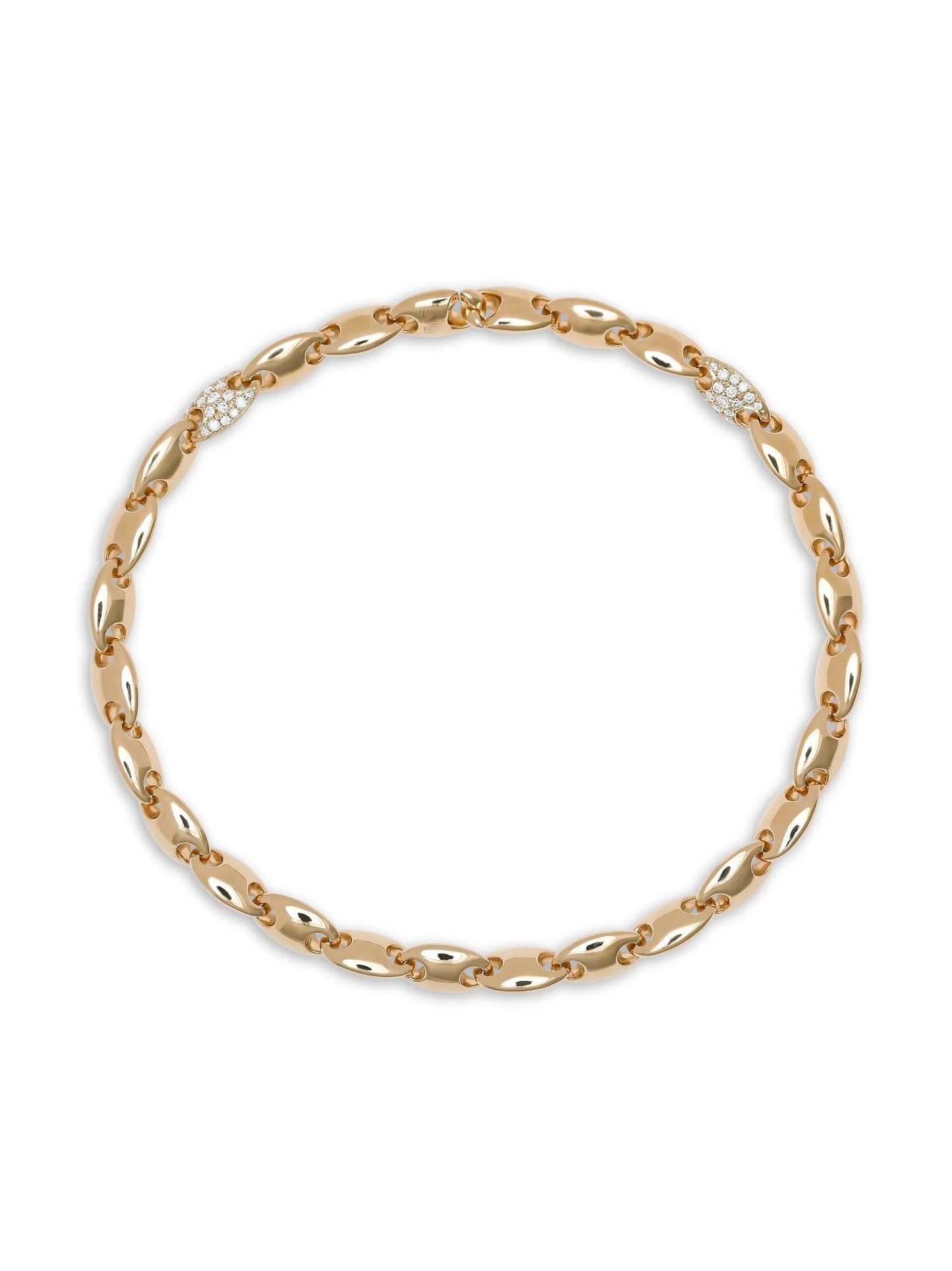 18kt yellow gold Neo diamond bracelet