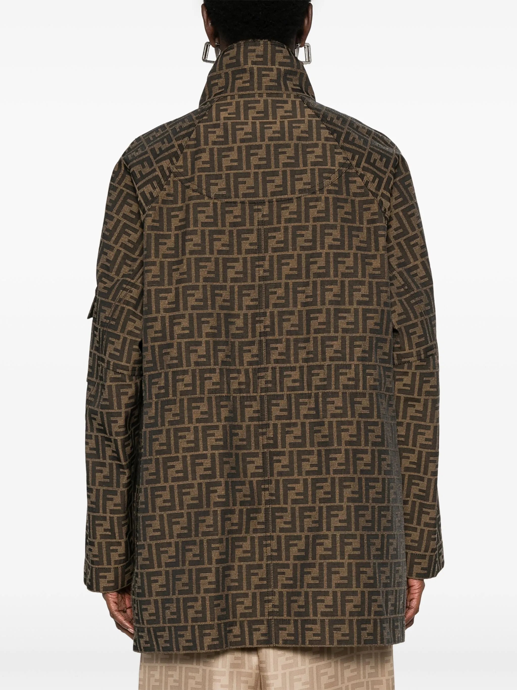FF canvas short coat