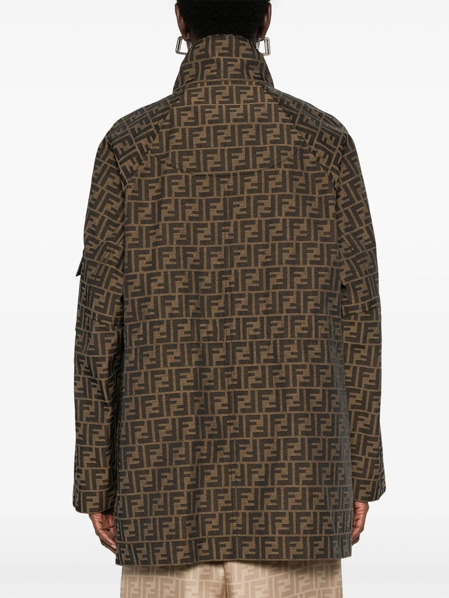 FF canvas short coat