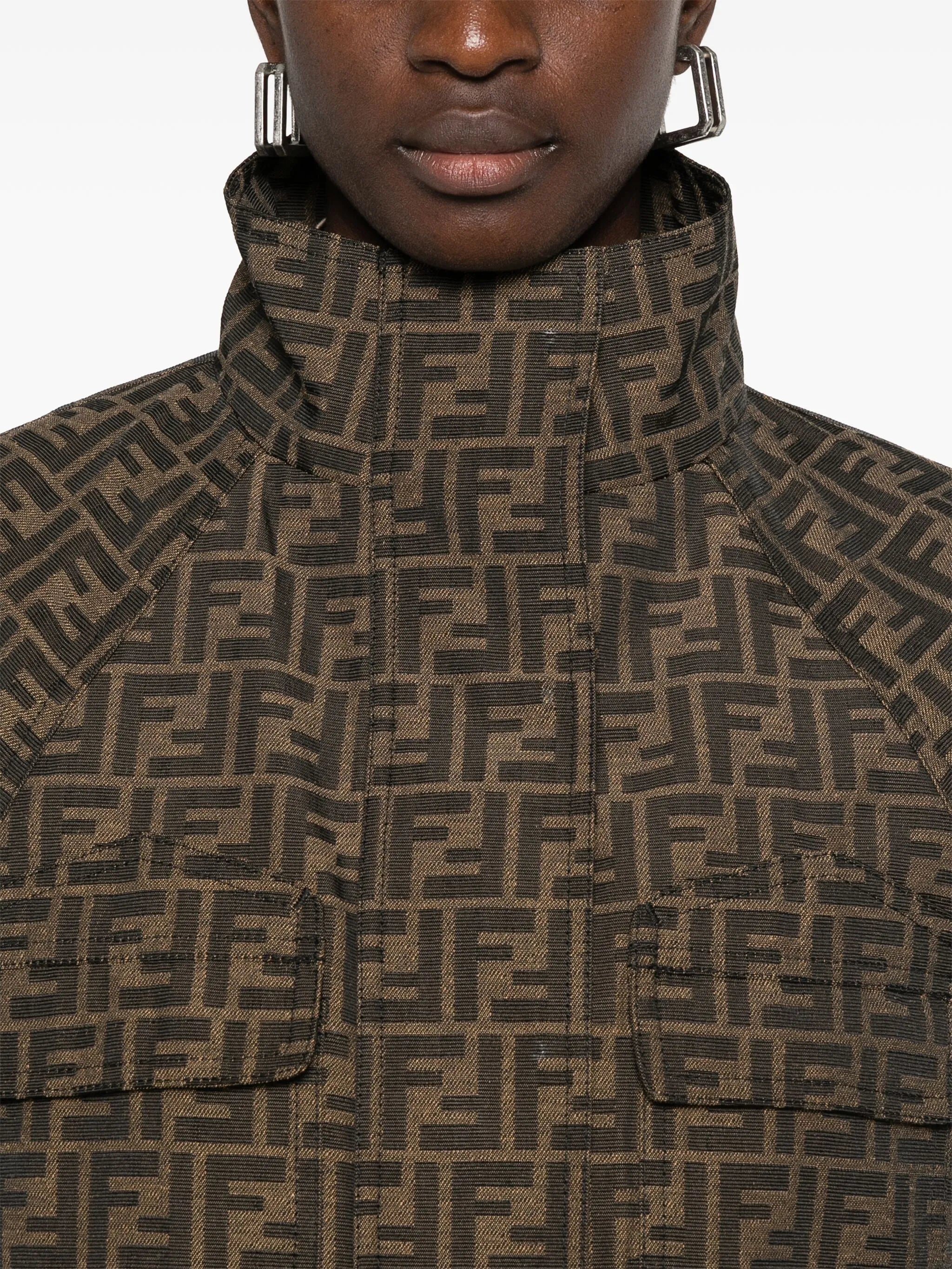 FF canvas short coat
