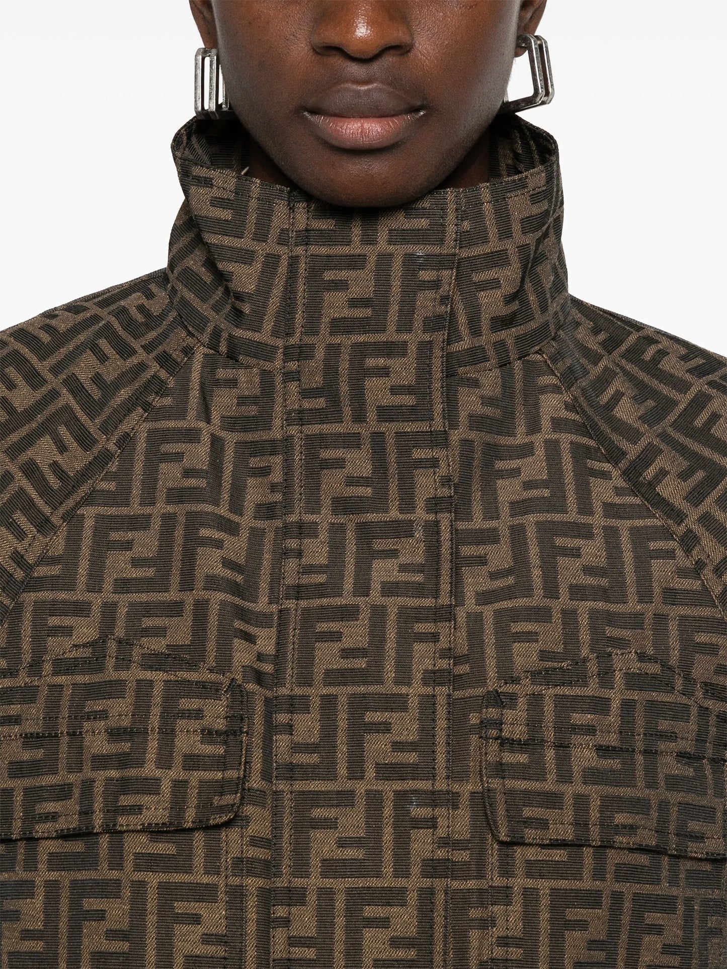 FF canvas short coat