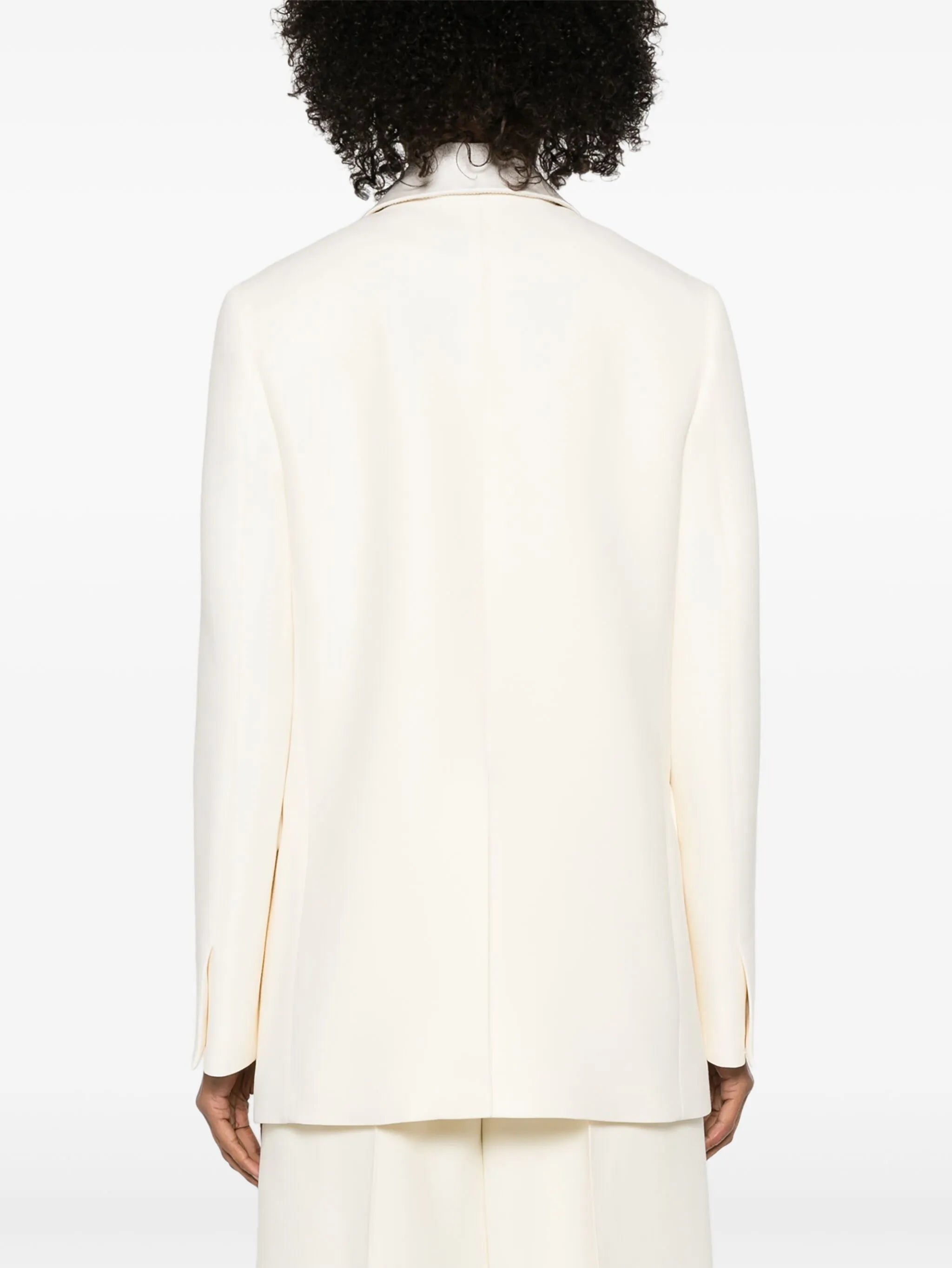 single-breasted blazer