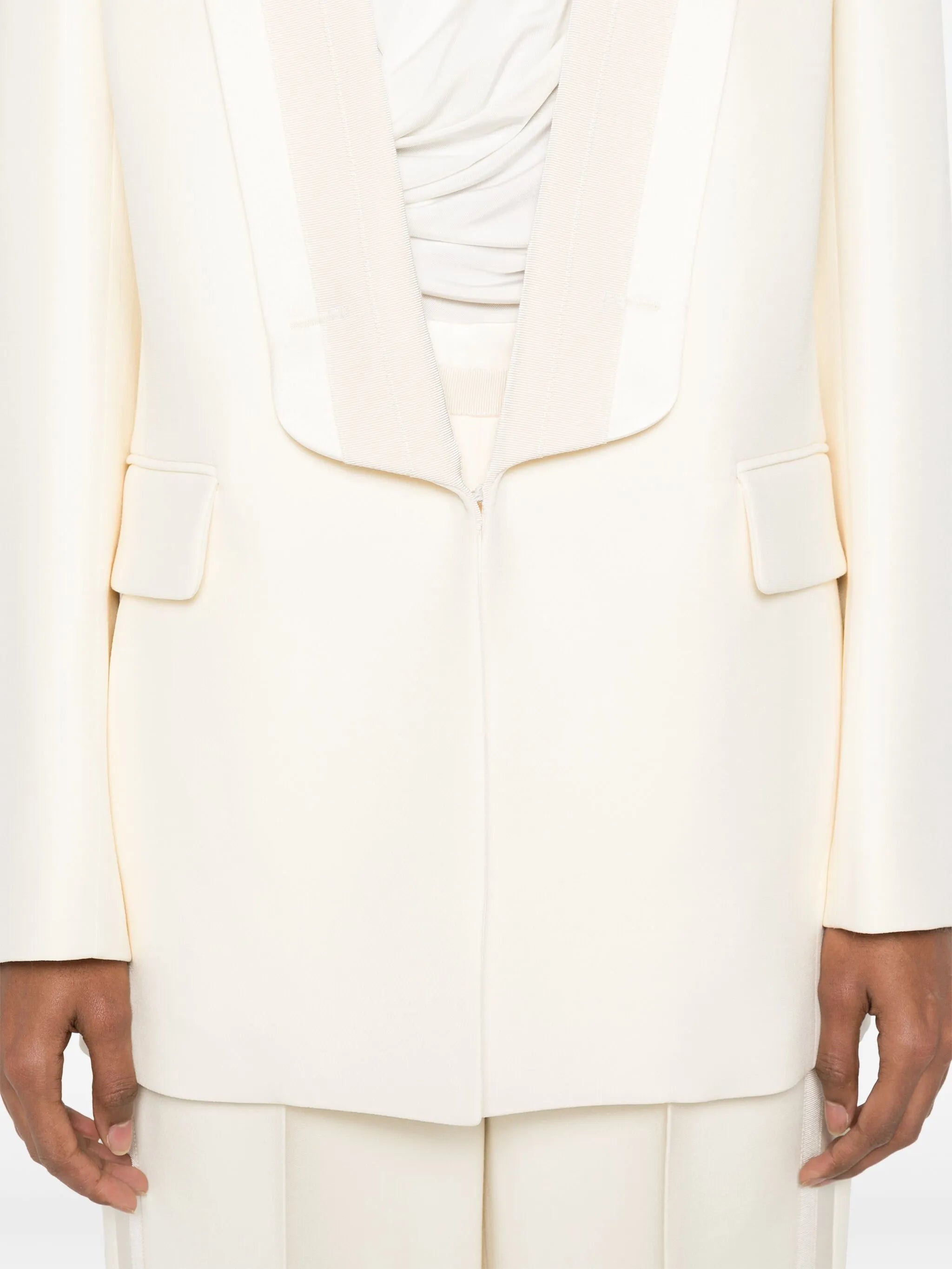 single-breasted blazer