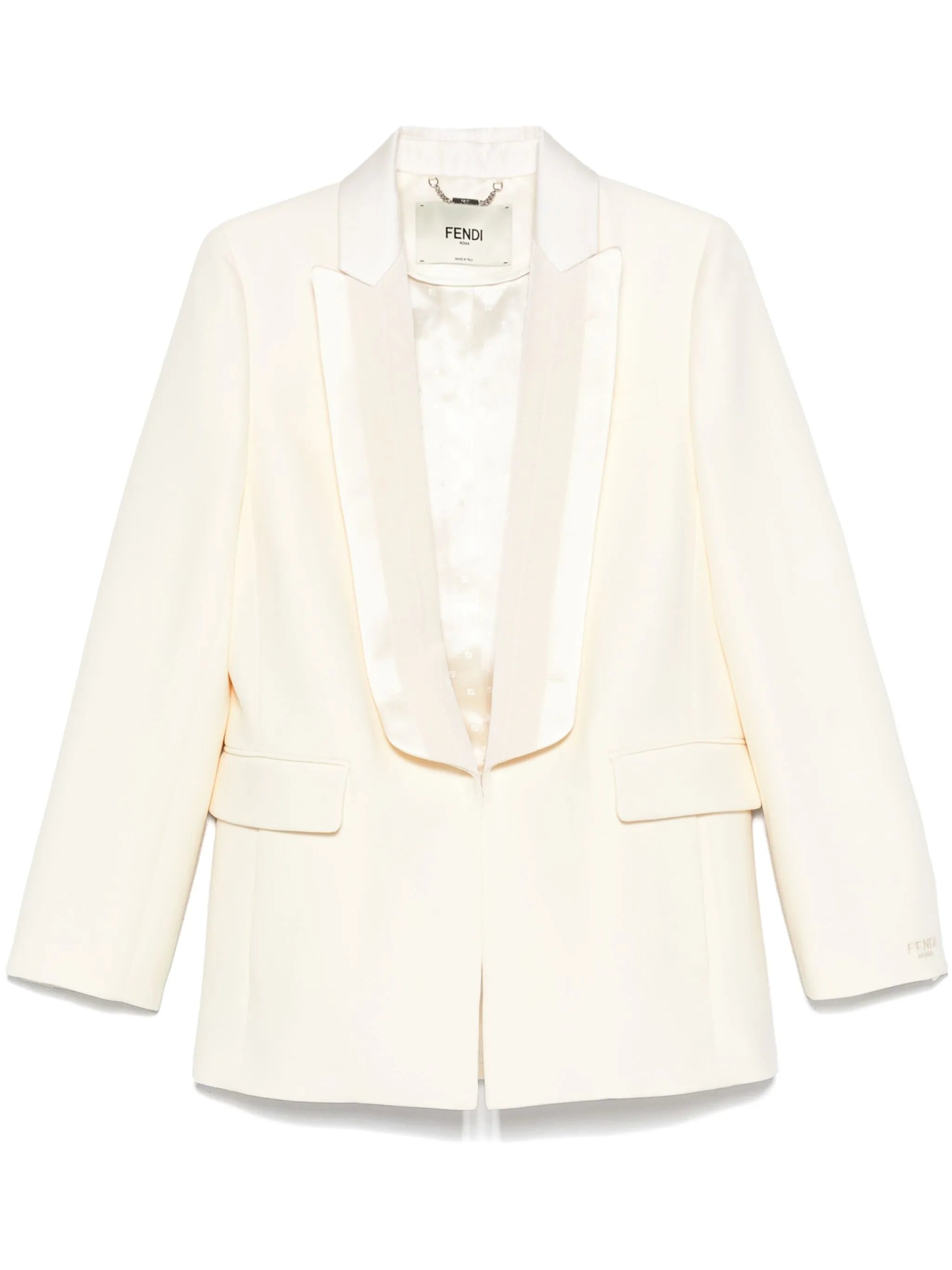 single-breasted blazer