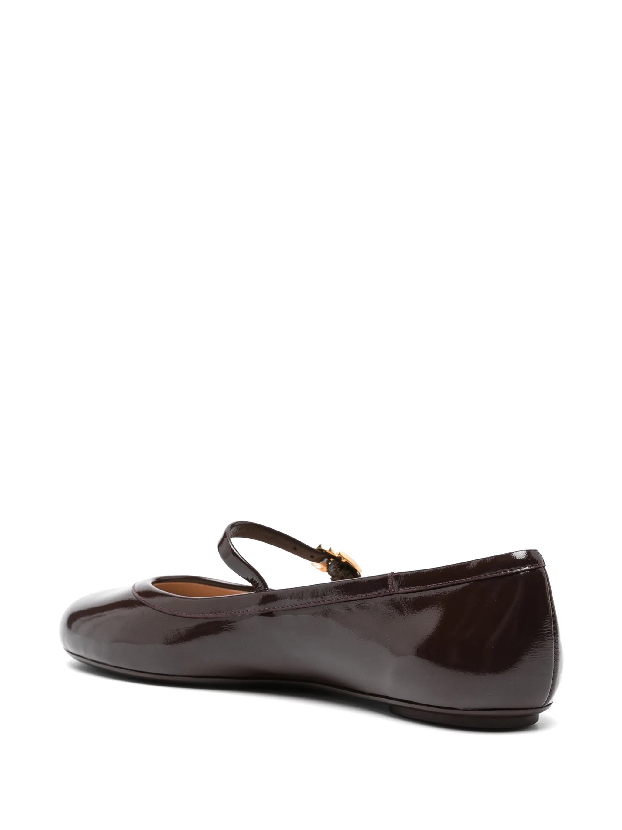 leather ballet flats