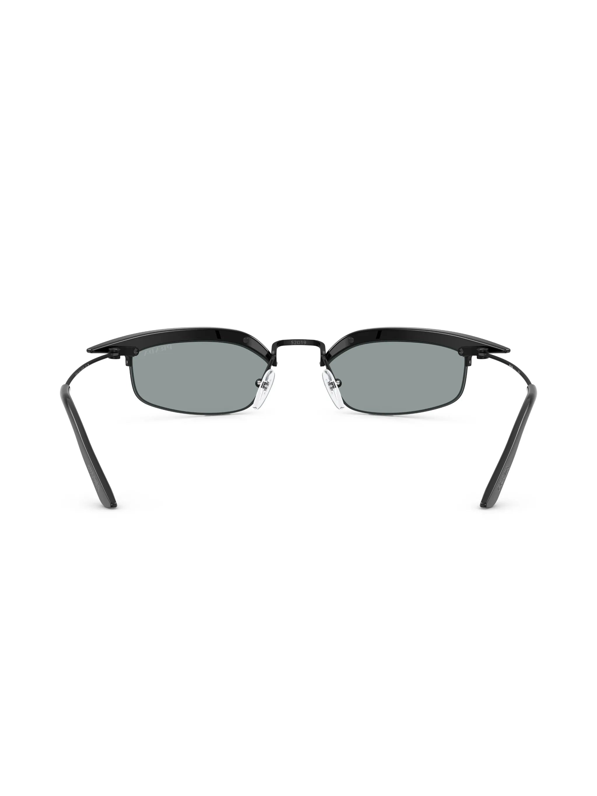 geometric-frame sunglasses